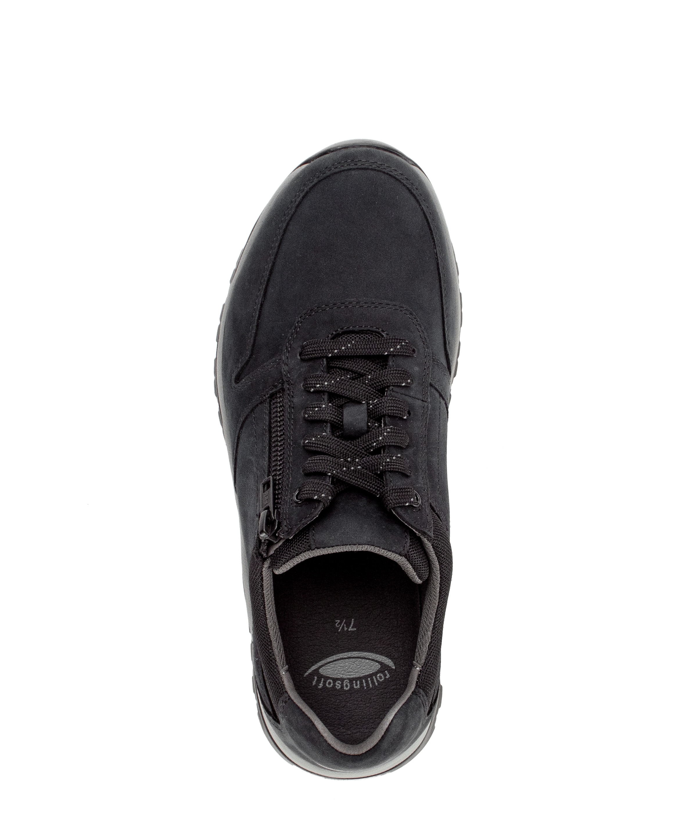 Gabor Keilsneaker  Schnürschuh, Halbschuh mit Logo-Emblem an der Ferse, Weite G