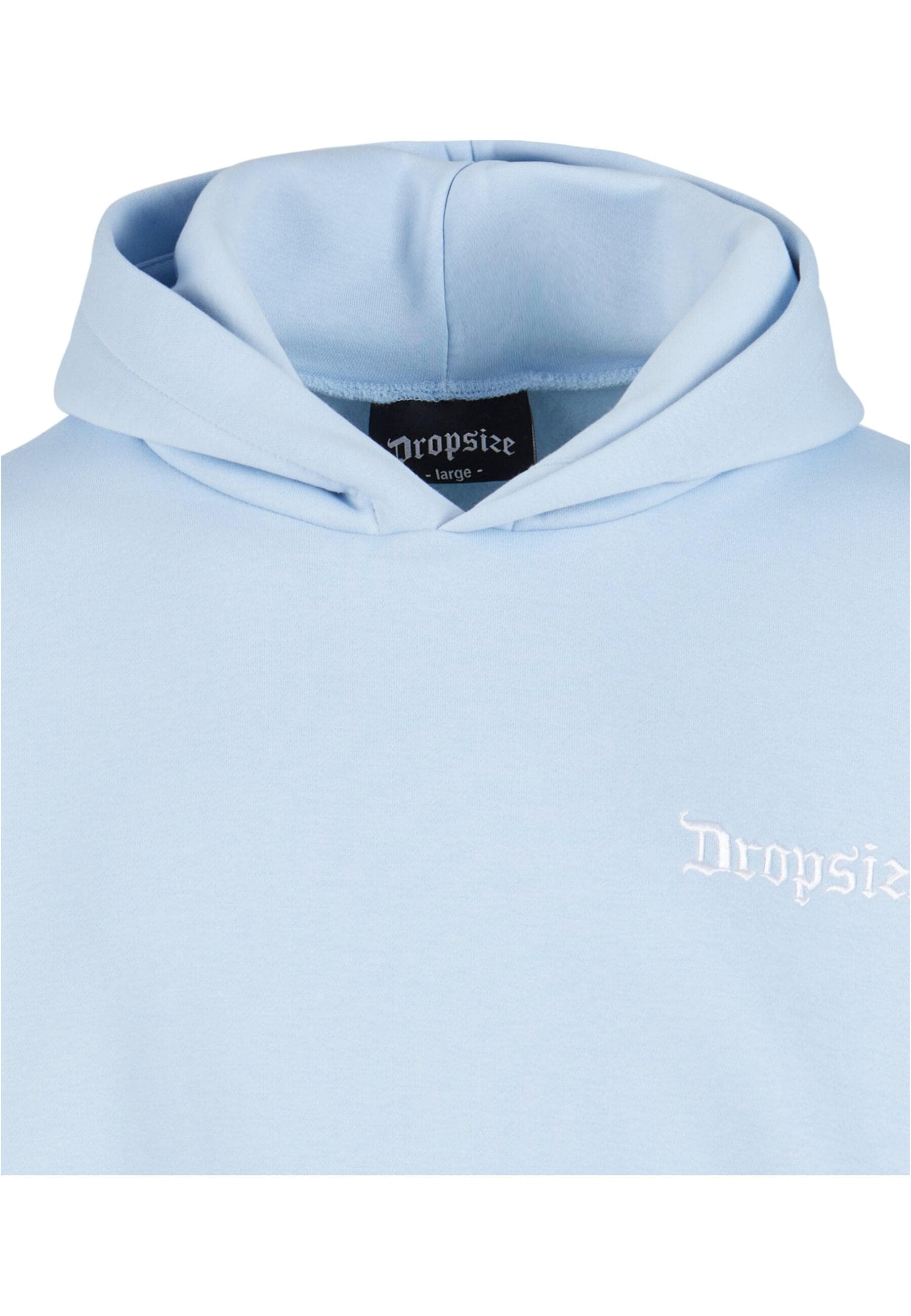Dropsize Kapuzensweatshirt »Dropsize Herren Heavy Oversize Embo Hoodie«, (1 tlg.)