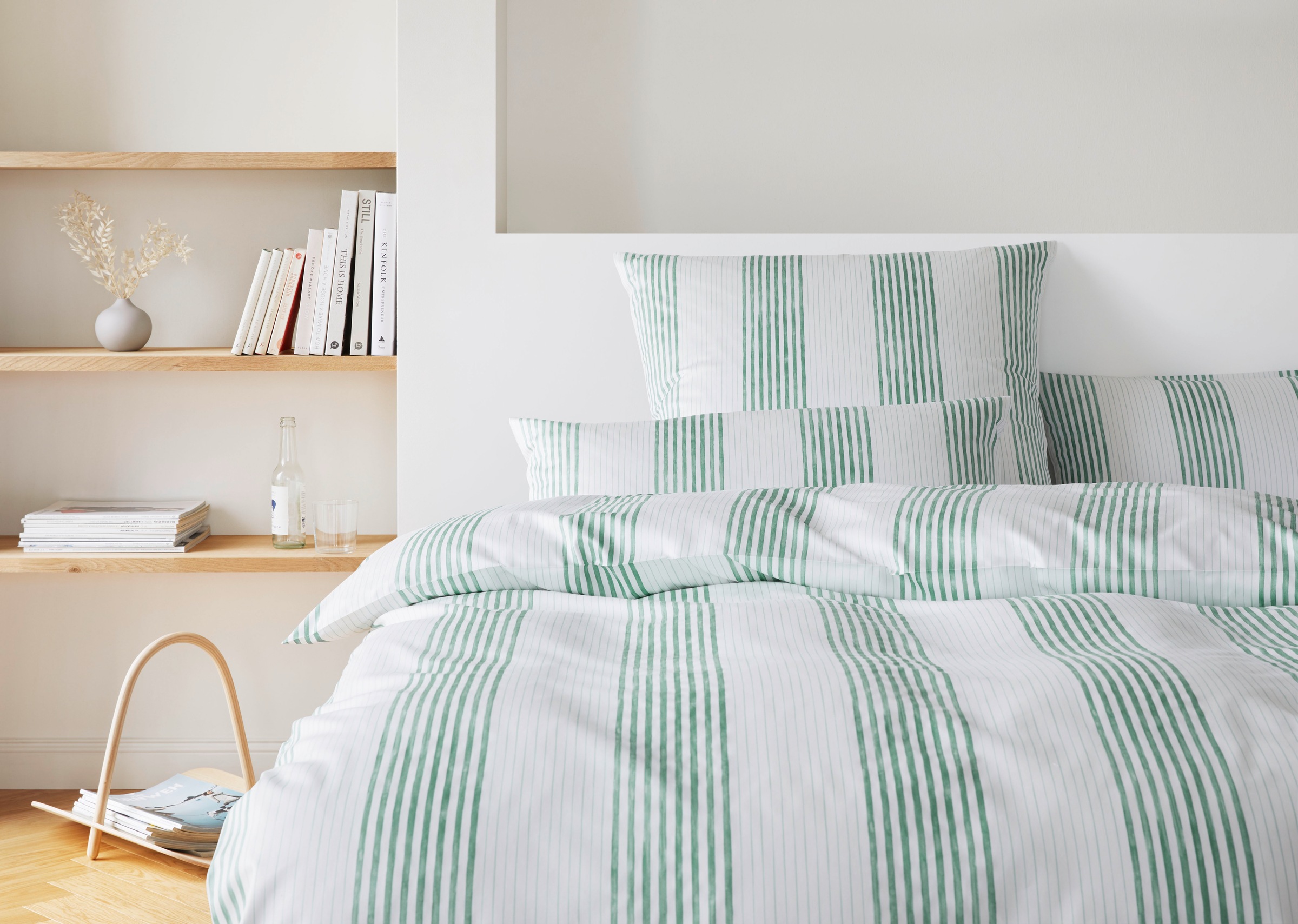 Elegante Bettwäsche "Capri" 2 Stk. angenehmes Hautgefühl günstig online kaufen