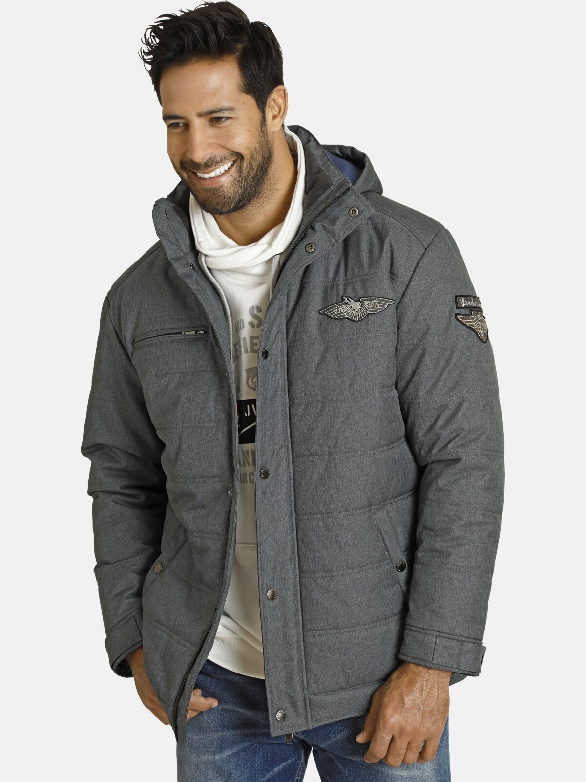 Jan Vanderstorm Winterjacke "Jacke JUHAPEKKA"