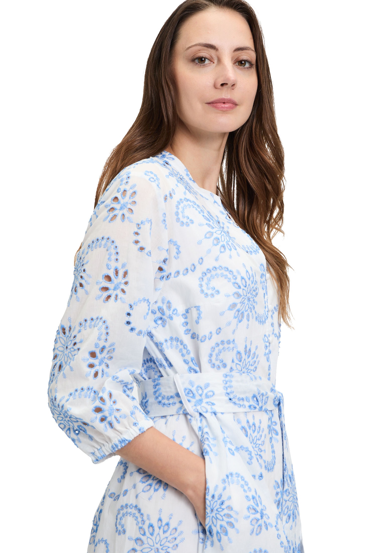 Betty&Co Tunikakleid »Betty & Co Tunikakleid mit Stickerei«, Stickerei