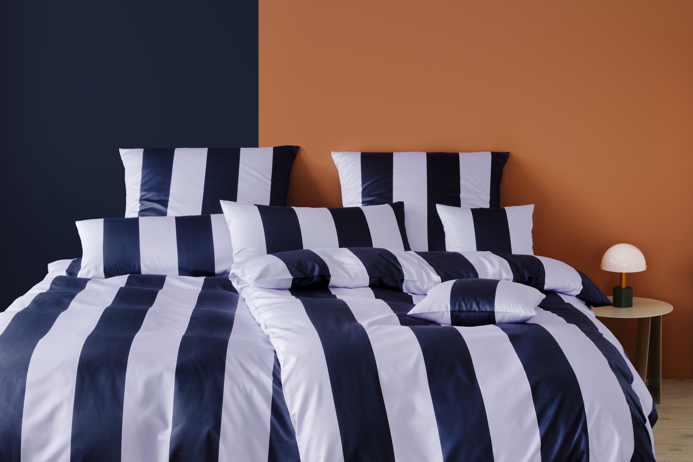 Elegante Bettwäsche "Duo" 2 Stk. tlg. angenehmes Hautgefühl günstig online kaufen