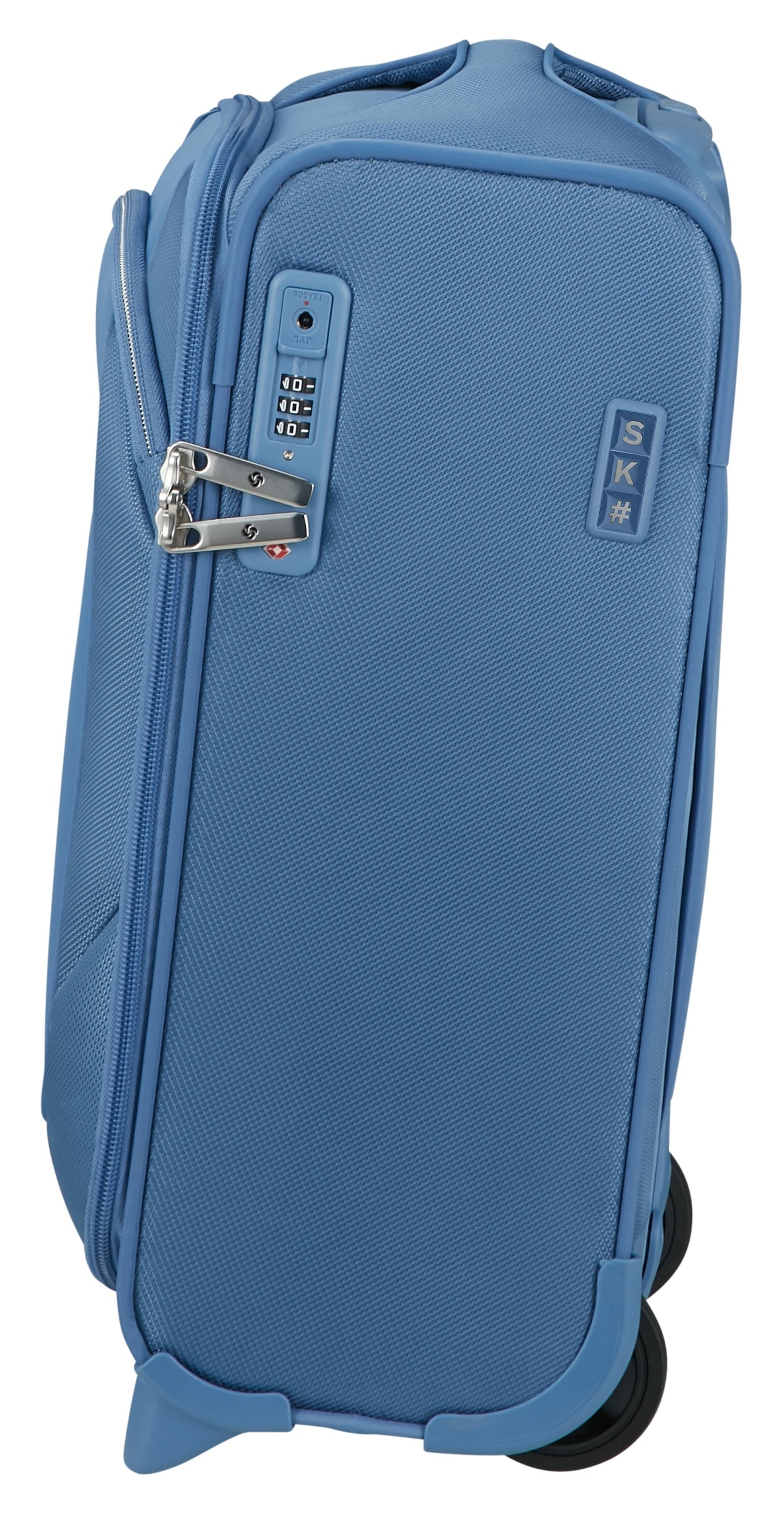 Samsonite Weichgepäck-Trolley »RE-LITE, 45 cm«, (Set, 2 St., mit Packwürfel), 2 Rollen, Underseater Handgepäck TSA-Schloss Reisekoffer Laptopfach