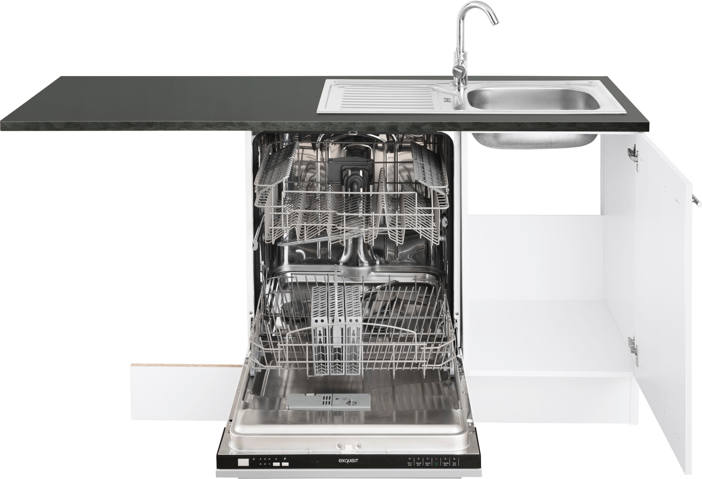OPTIFIT Winkelküche »Bern«, Stellbreite 265x175 cm, wahlweise mit E-Geräten  | BAUR