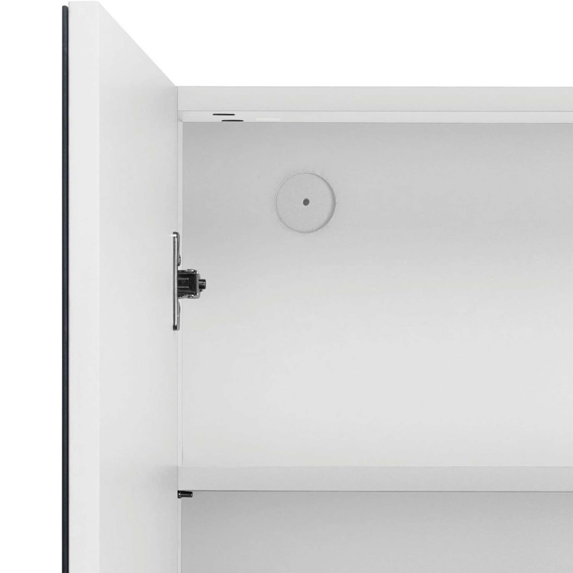 Home affaire Badmöbel-Set »Wisla«, (Set, 2 St.), Spiegelschrank, WBU mit Siphonausschnitt u. Push-to-open, Breite 80 cm