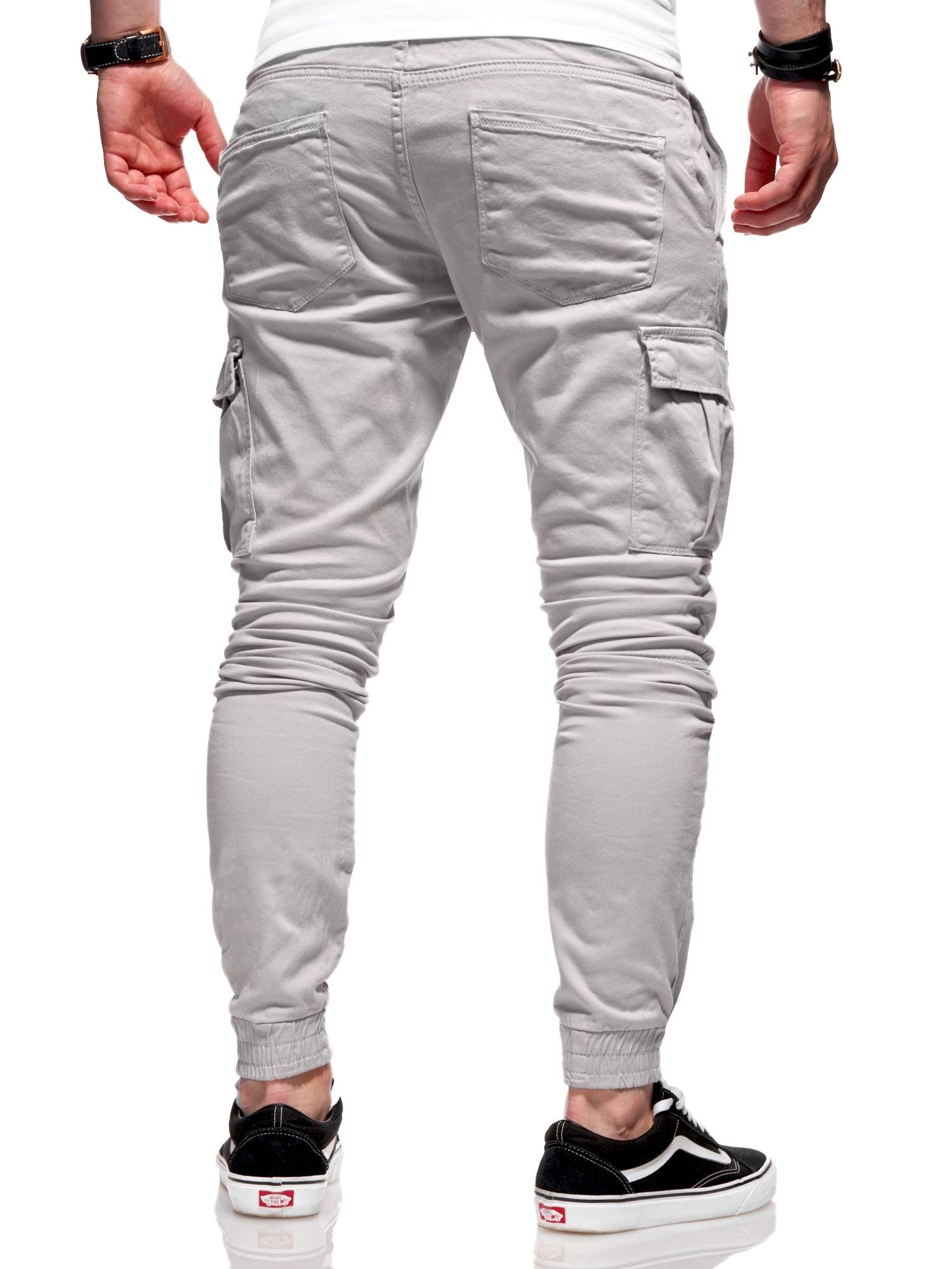 behype Cargohose »LANE«, mit elastischem Bund