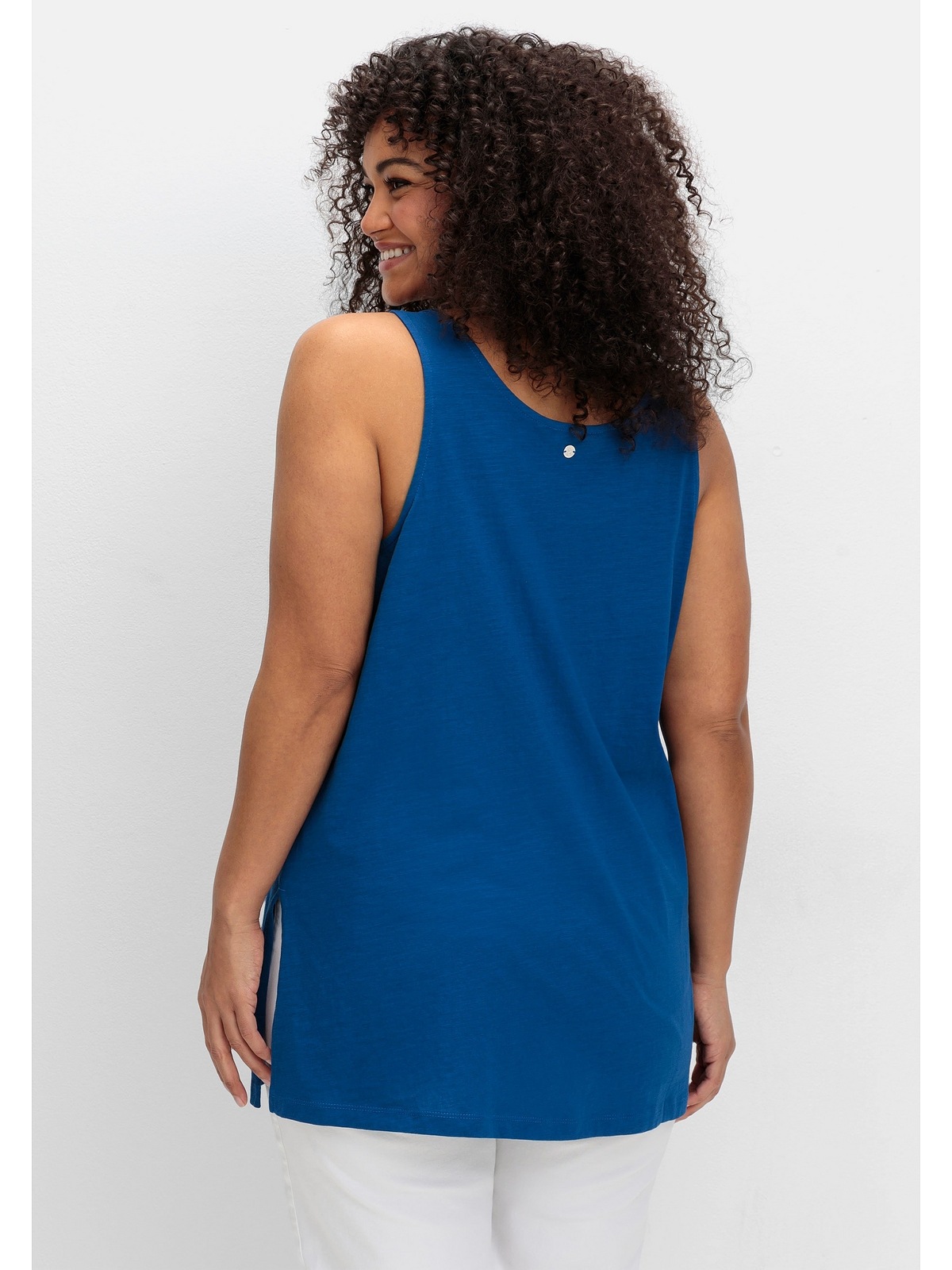 Sheego Longtop "Große Größen", mit Knotendetail am Träger günstig online kaufen
