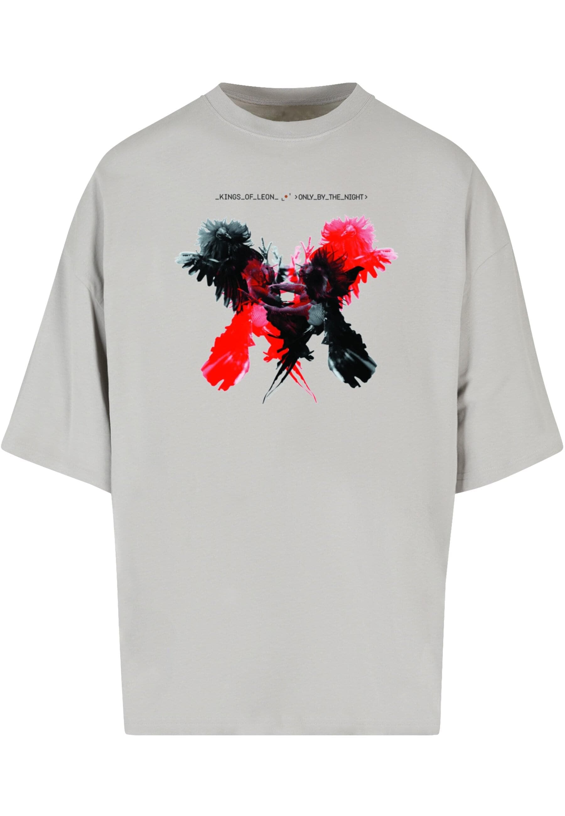 T-Shirt »Merchcode Herren Kings Of Leon - OBTN cover Huge Tee«, (1 tlg.)