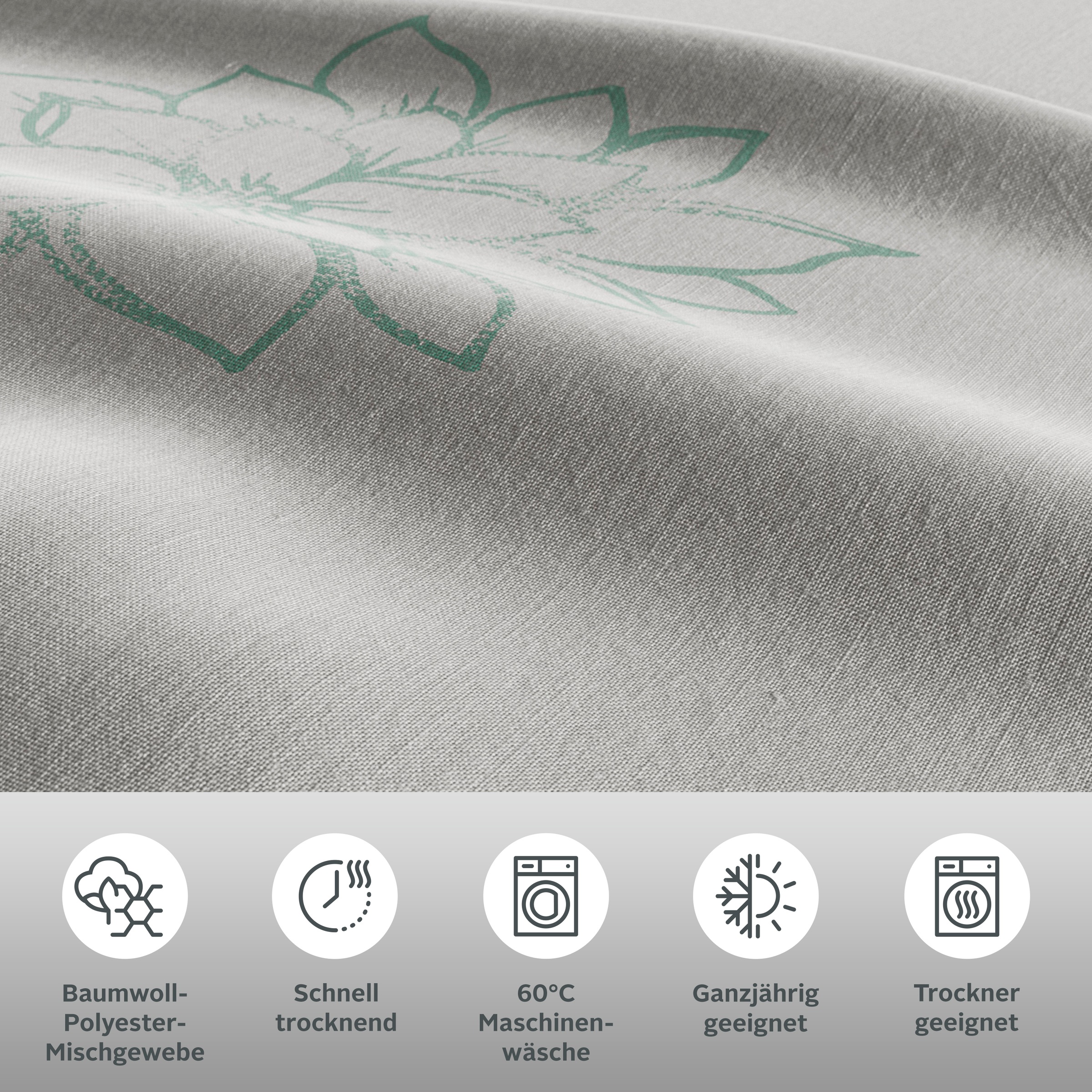 Thumbnail - OTTO home Bettwäsche "Susan in Gr. 135x200 oder 155x220 cm" 2 Stk. in verschiedenen Qualitäten, romantische Bettwäsche m...