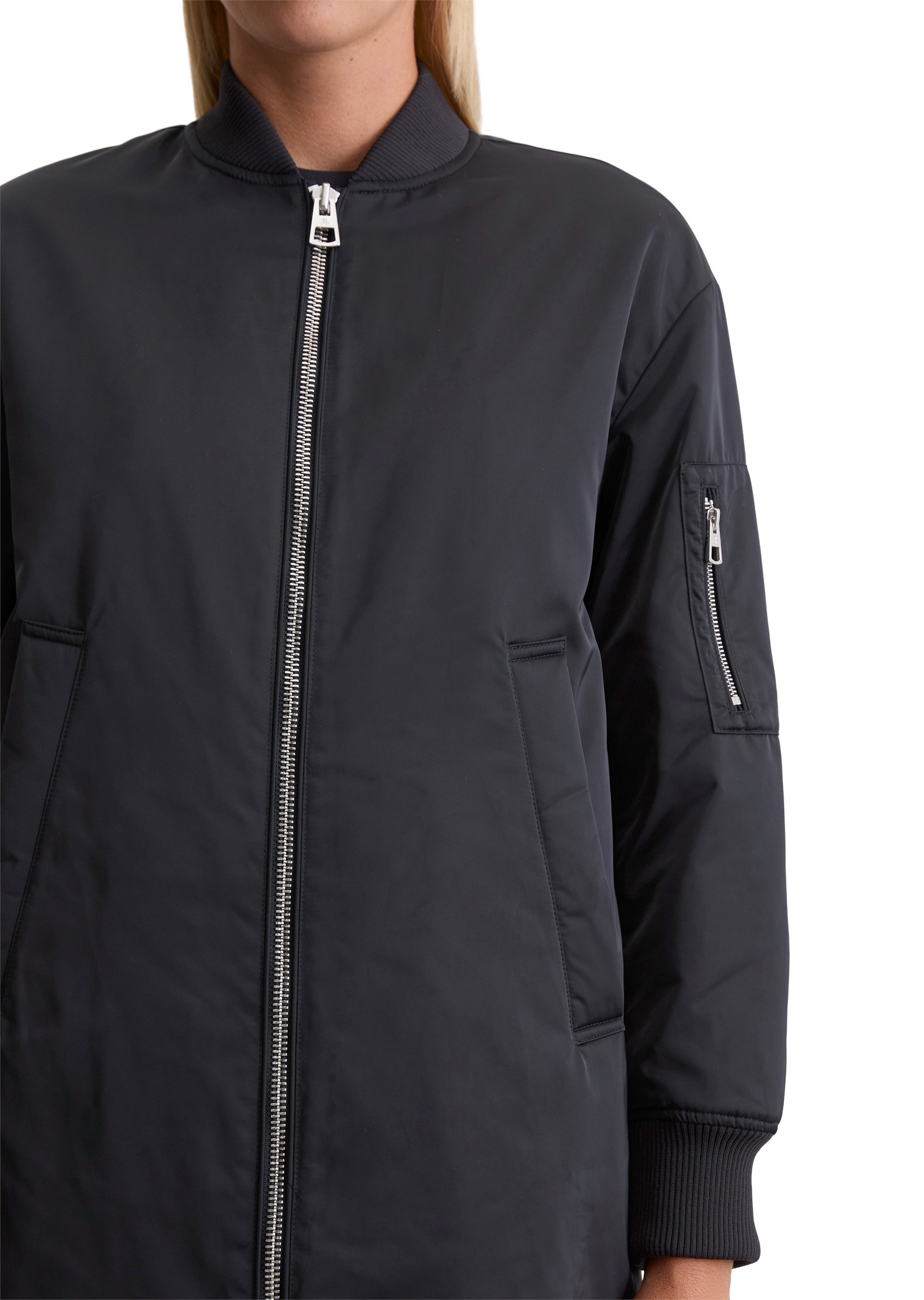 Marc O'Polo Kurzmantel »aus recyceltem Polyester-Twill«