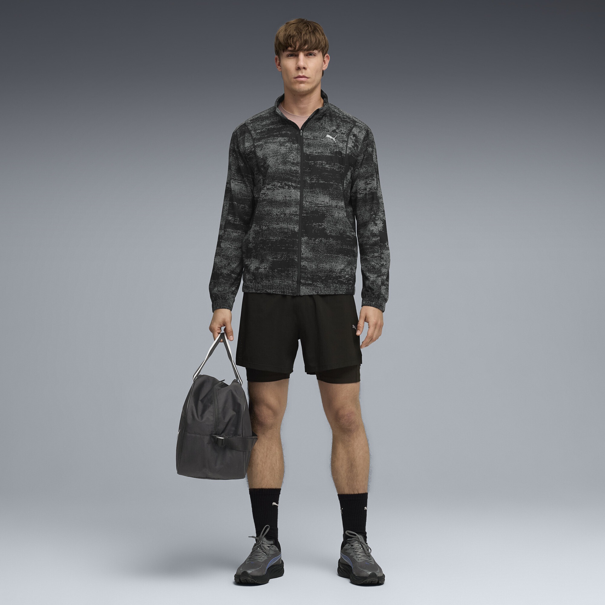 PUMA Trainingsjacke »Run Velocity Bedruckte Trainingsjacke Herren«