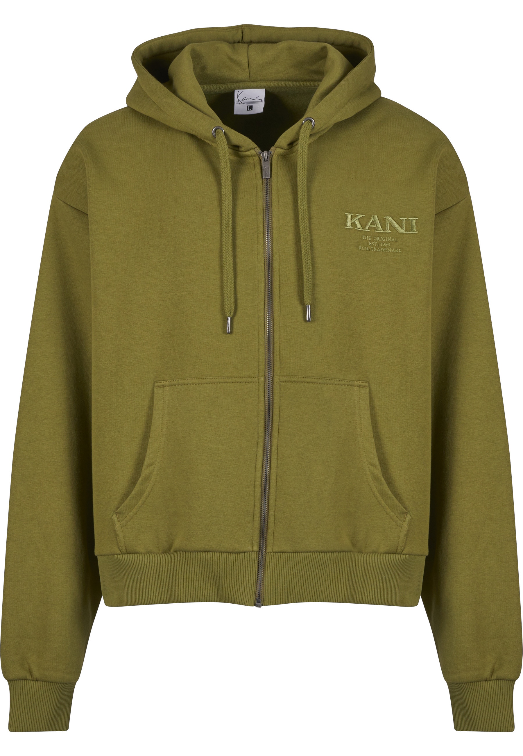 Karl Kani Kapuzenpullover "Karl Kani Karl Kani Retro Rhinestone Boxy Full Z günstig online kaufen