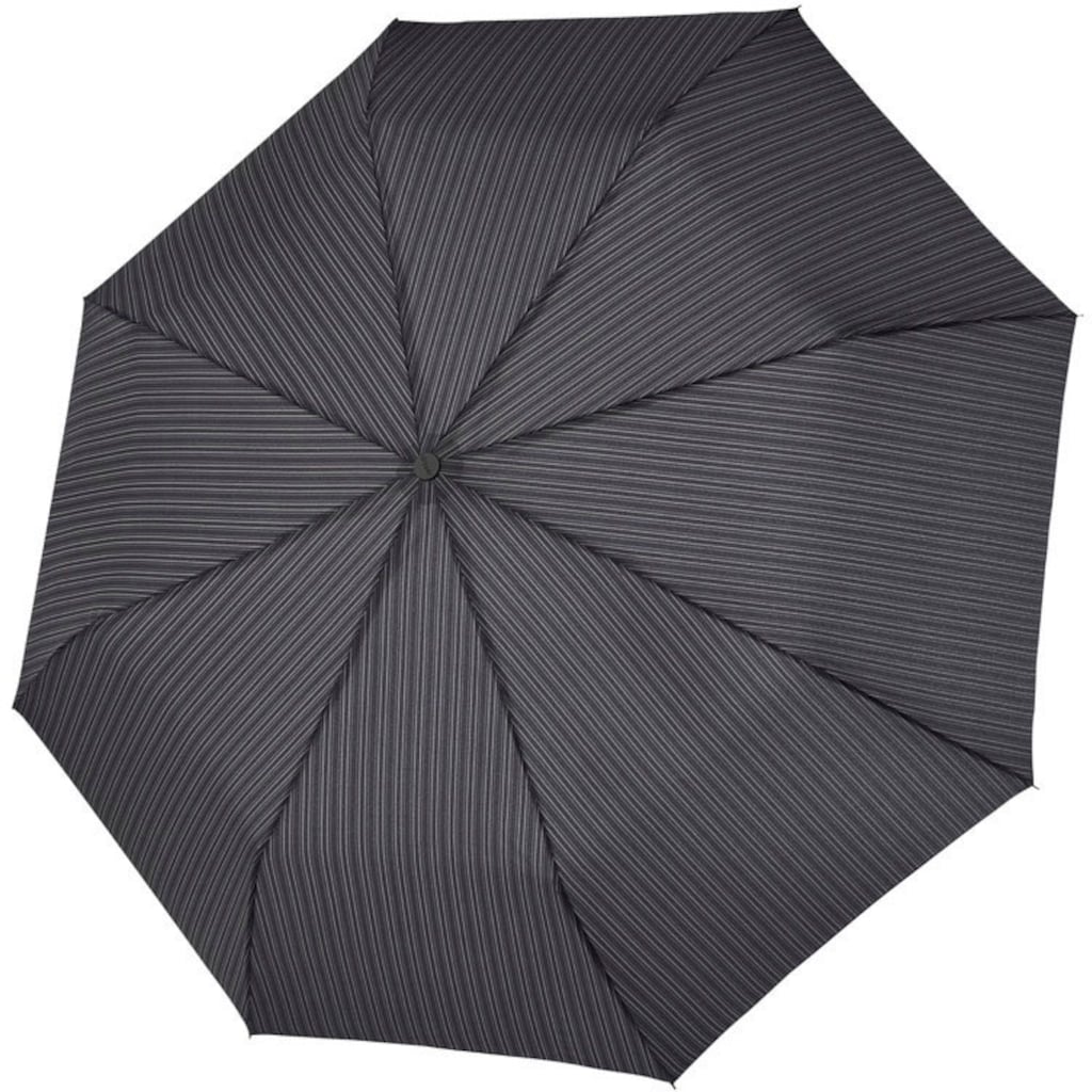 doppler® Taschenregenschirm »Carbonsteel Magic shades/black«
