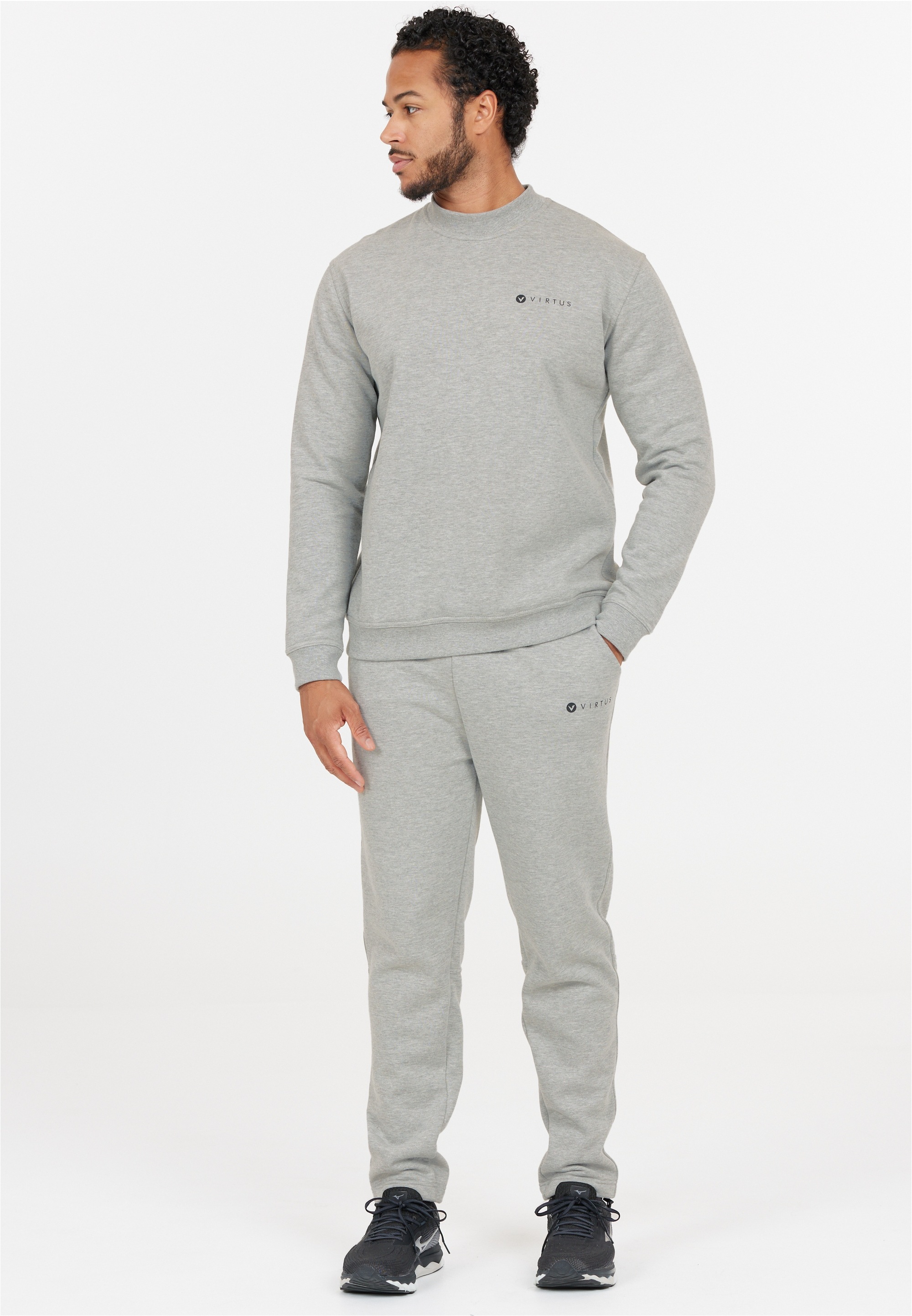 Virtus Sweatshirt »Dereck«, mit recyceltem Material
