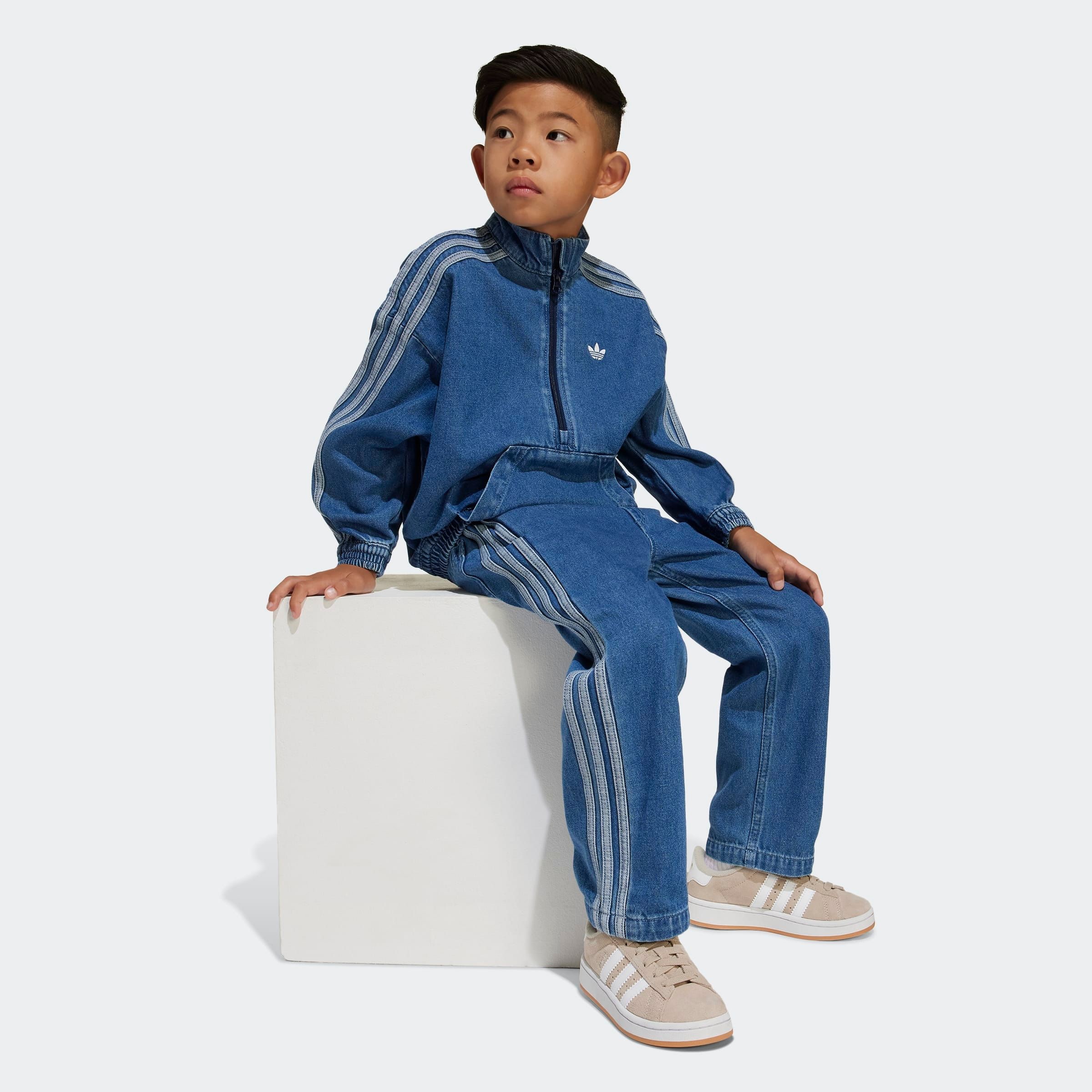 adidas Originals Trainingsanzug »DENIM SET«, (2 tlg.)