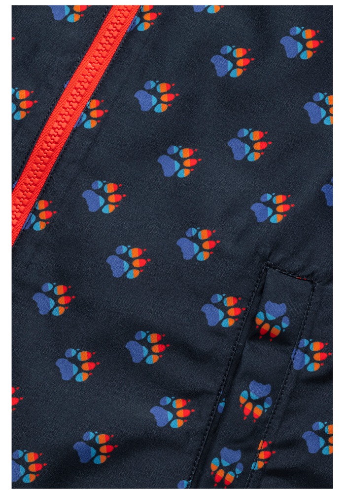 Thumbnail - Jack Wolfskin Funktionsjacke "RAINBOW PAW JACKET K" mit Kapuze