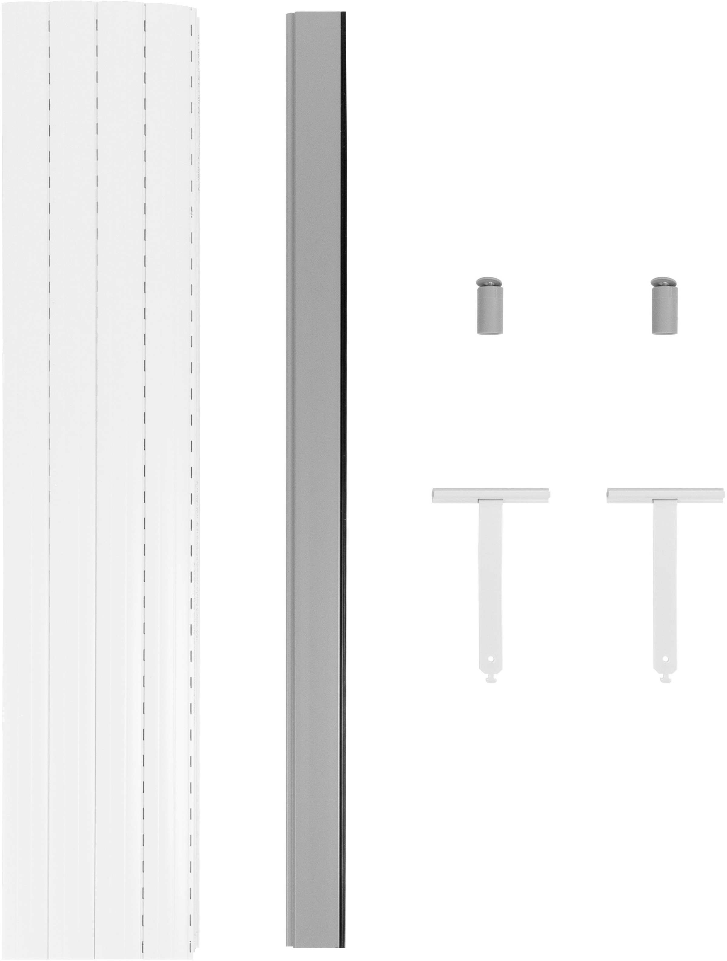 SCHELLENBERG Rollladenpanzer »Set für Fenster, Maxi System für 60 mm Stahlrohrwelle«, (1 tlg.), PVC Jalousie inkl. Zubehör