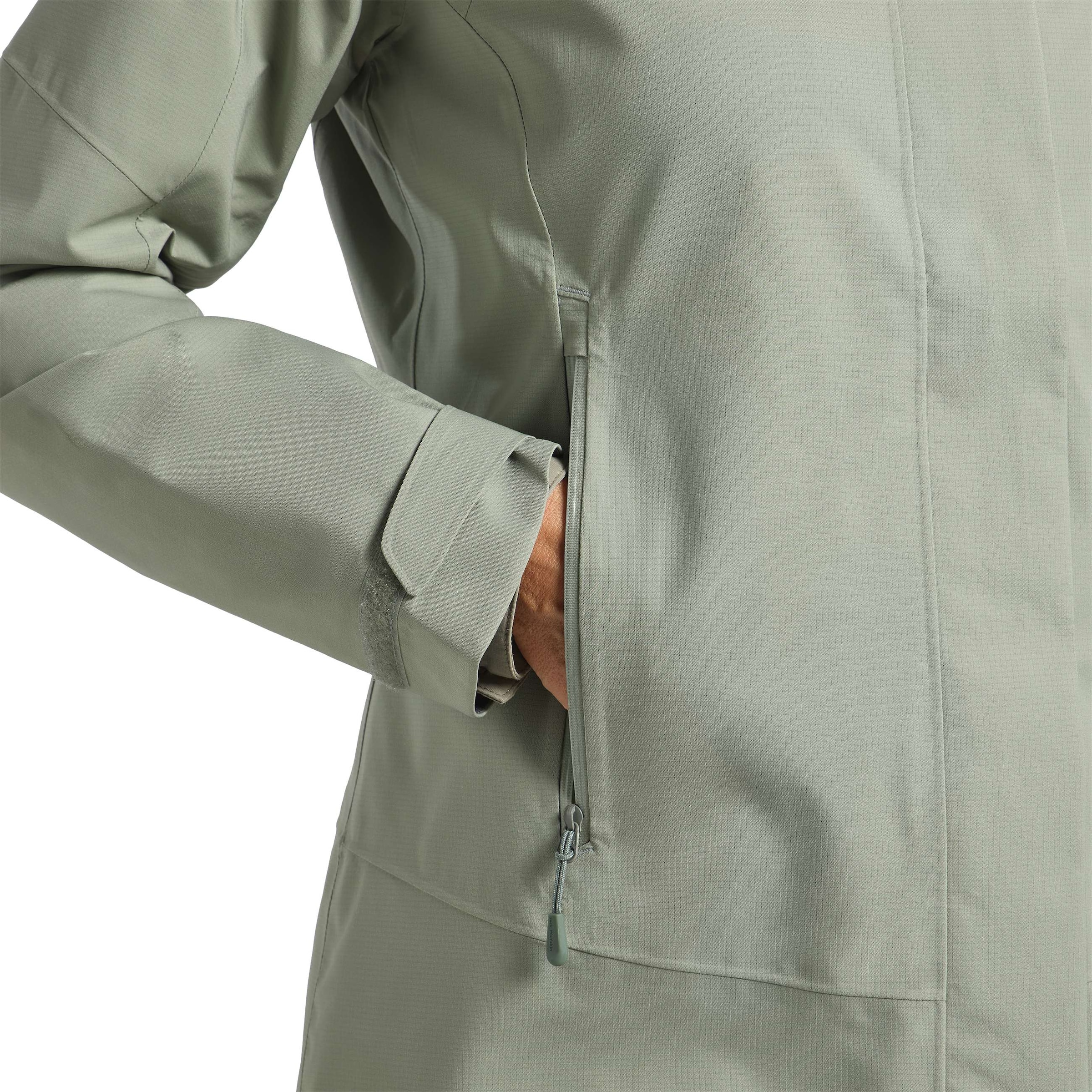 Jack Wolfskin Outdoorjacke »KAMMWEG 2L JKT W«, mit Kapuze
