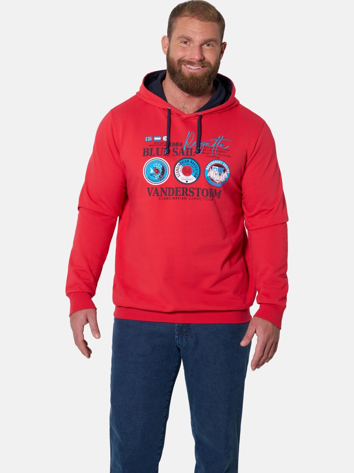 Jan Vanderstorm Kapuzensweatshirt "Sweatshirt WILMER"