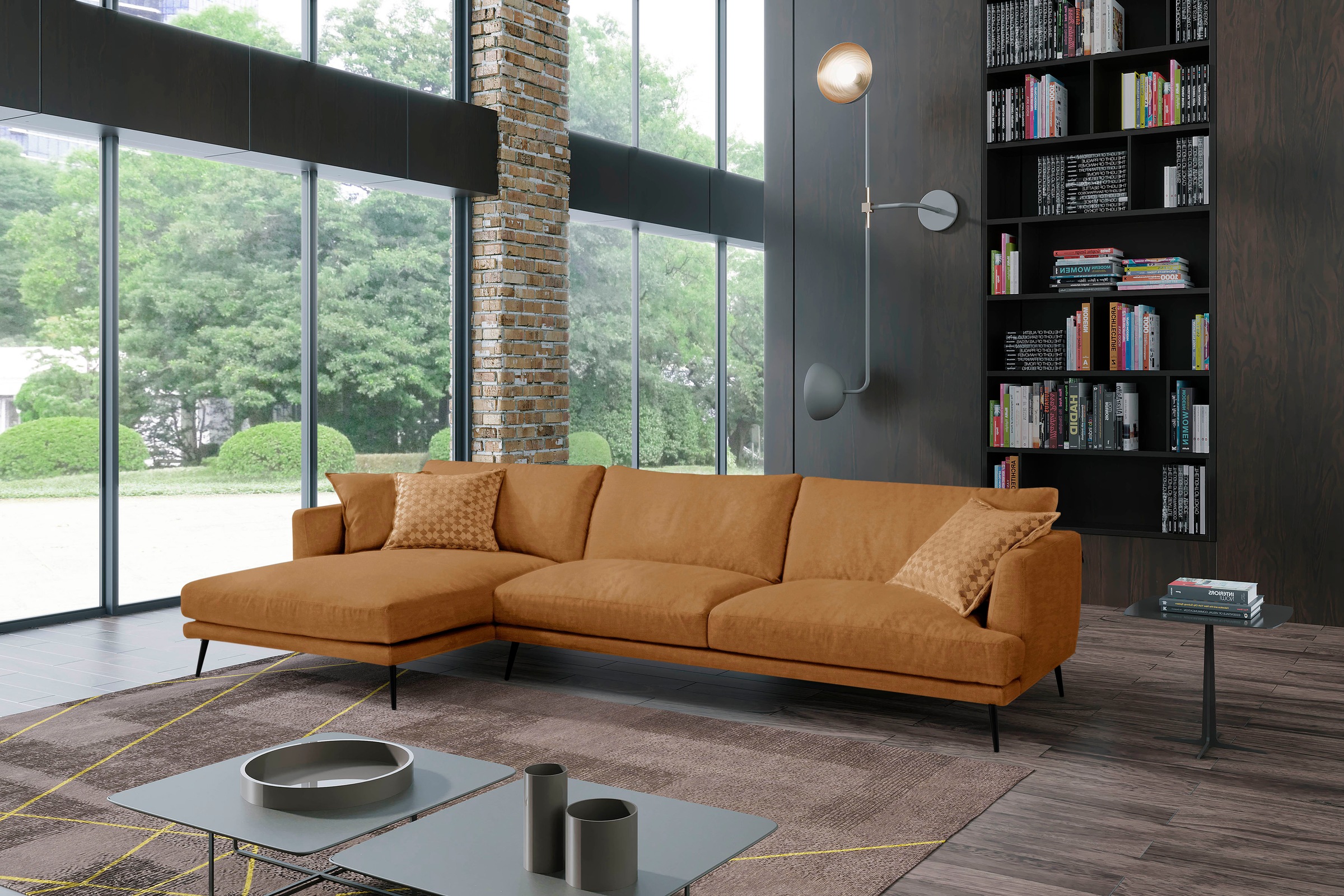 Egoitaliano Ecksofa "Sophia, Designsofa mit extrakomfortablem Sitzkomfort, günstig online kaufen