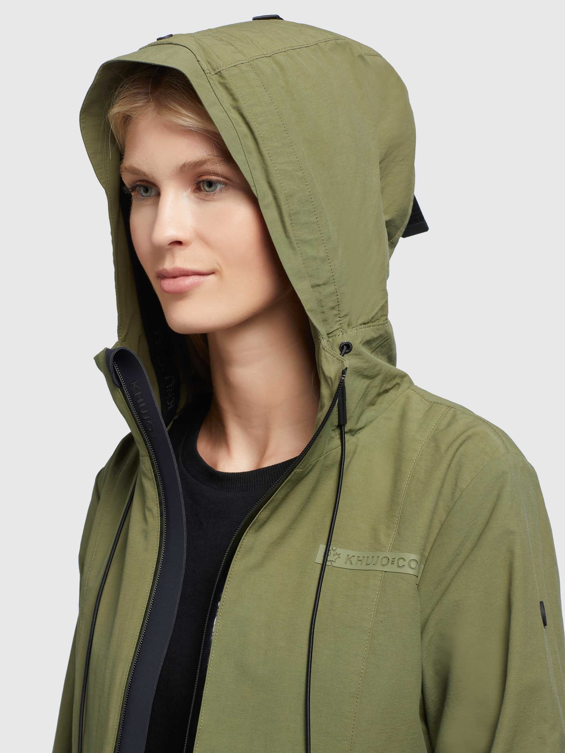 khujo Anorak »FELINA2«, (1 St.), mit Kapuze