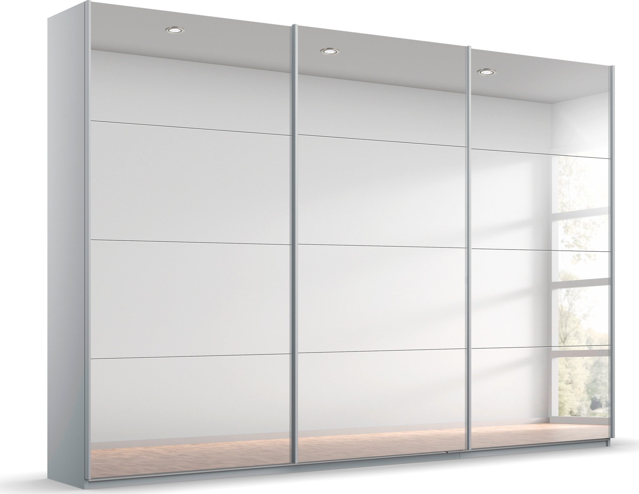 OTTO home Kleiderschrank "Mehrzweckschrank Aktenschrank Möbel Mietswohnung Schlafzimmer ORACLE" Breiten 203/271/315/360 cm Höhen 210/229 cm, inkl. Schubladen-Einsatz und extra Einlegeböden MADE IN GERMANY