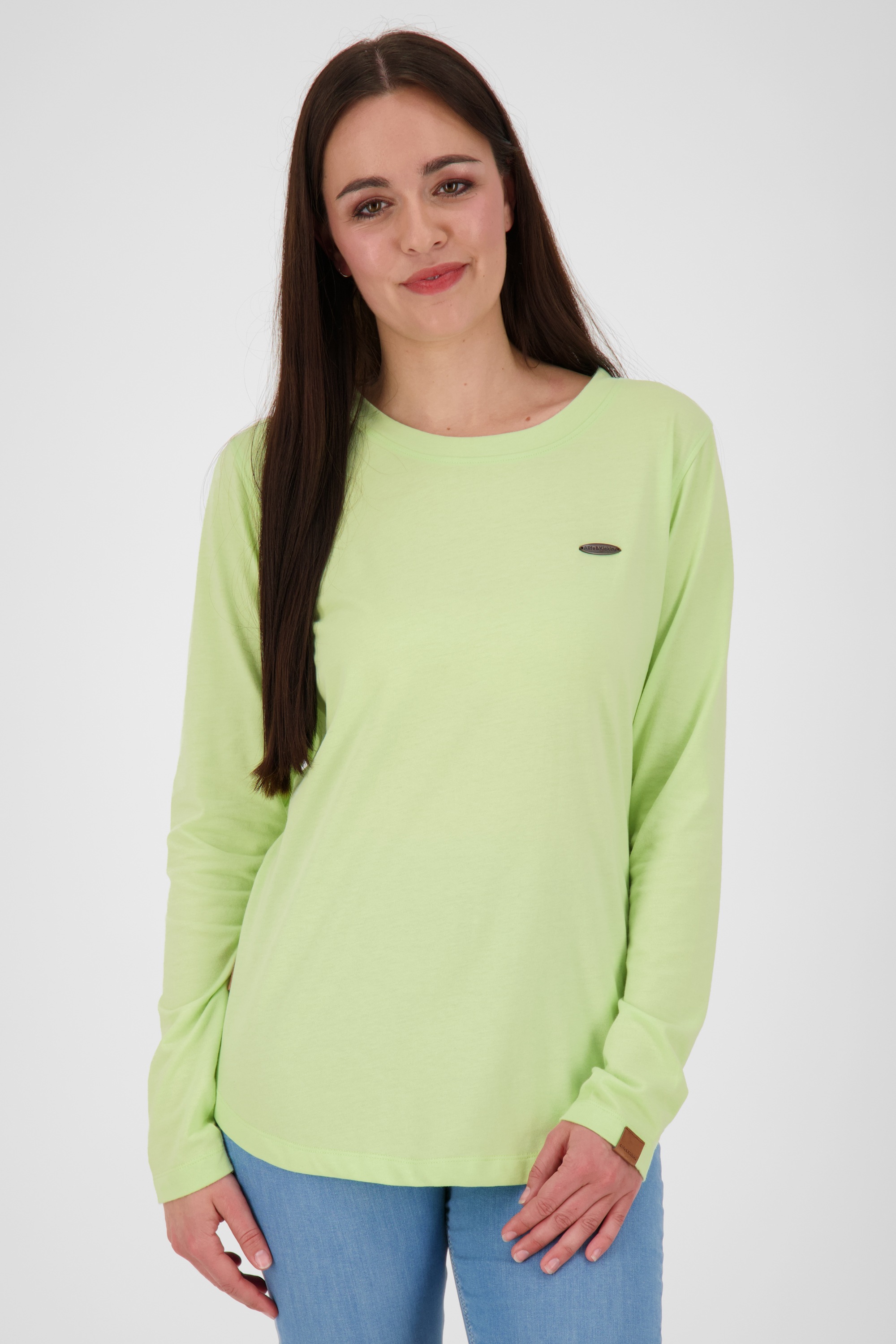 Alife & Kickin Langarmshirt "Damen LeaAK A" günstig online kaufen