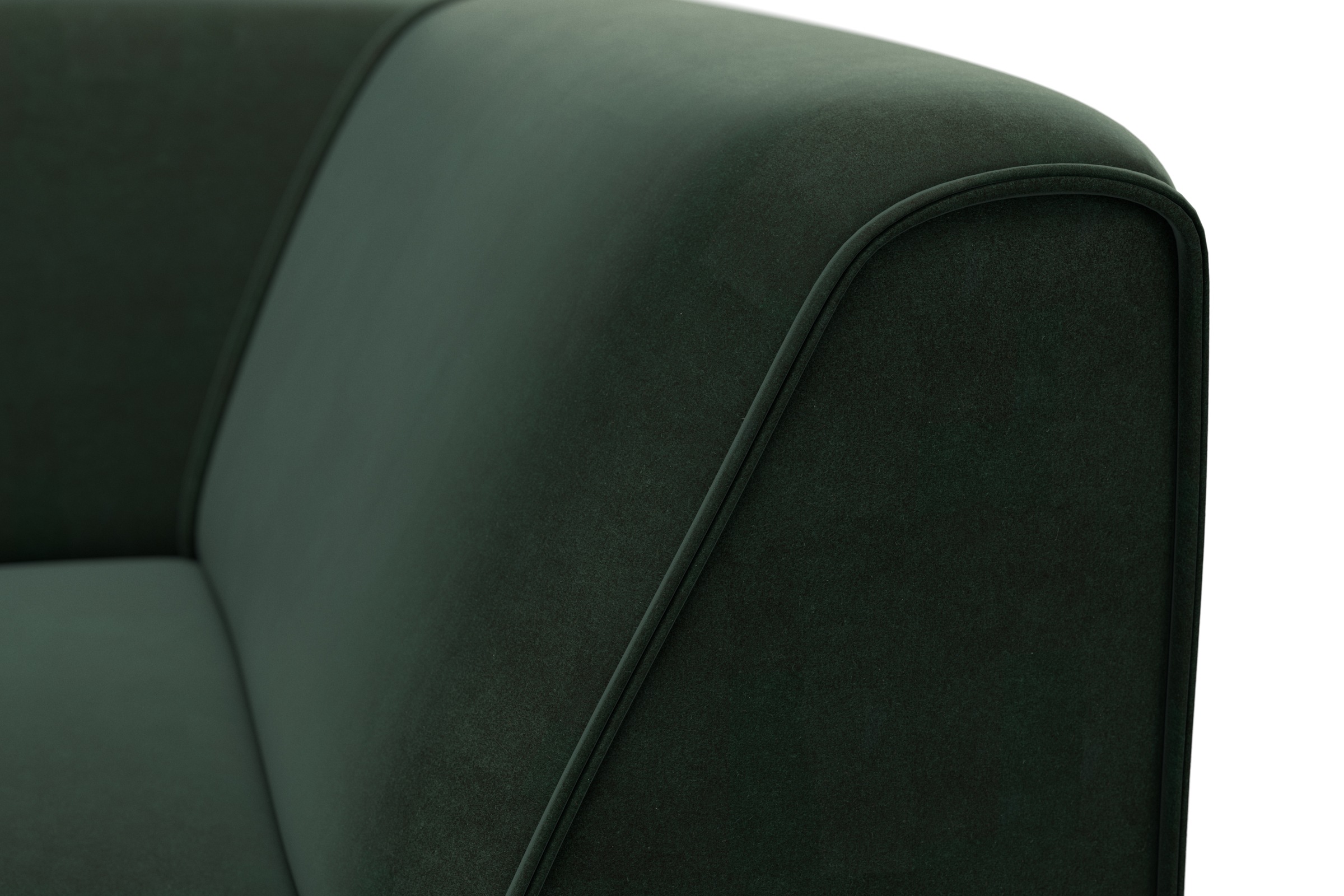 RAUM.ID Sofa-Eckelement »Merid, Sofaelement, Maße B/T/H: 97/97/46 cm«, als Modul oder separat verwendbar, für individuelle Zusammenstellung