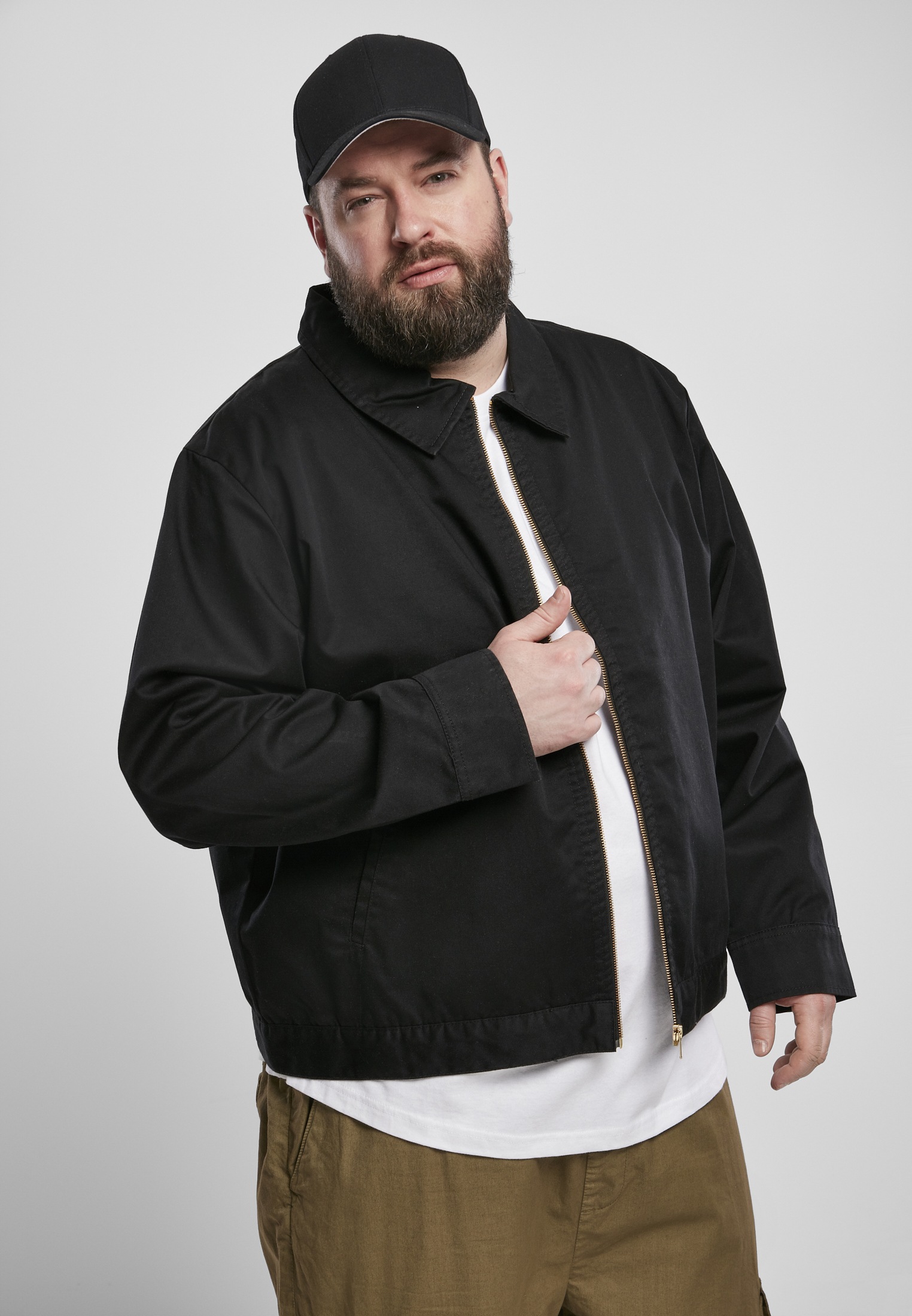 URBAN CLASSICS Outdoorjacke »Herren Workwear Jacket« (1 St.) Plus Size