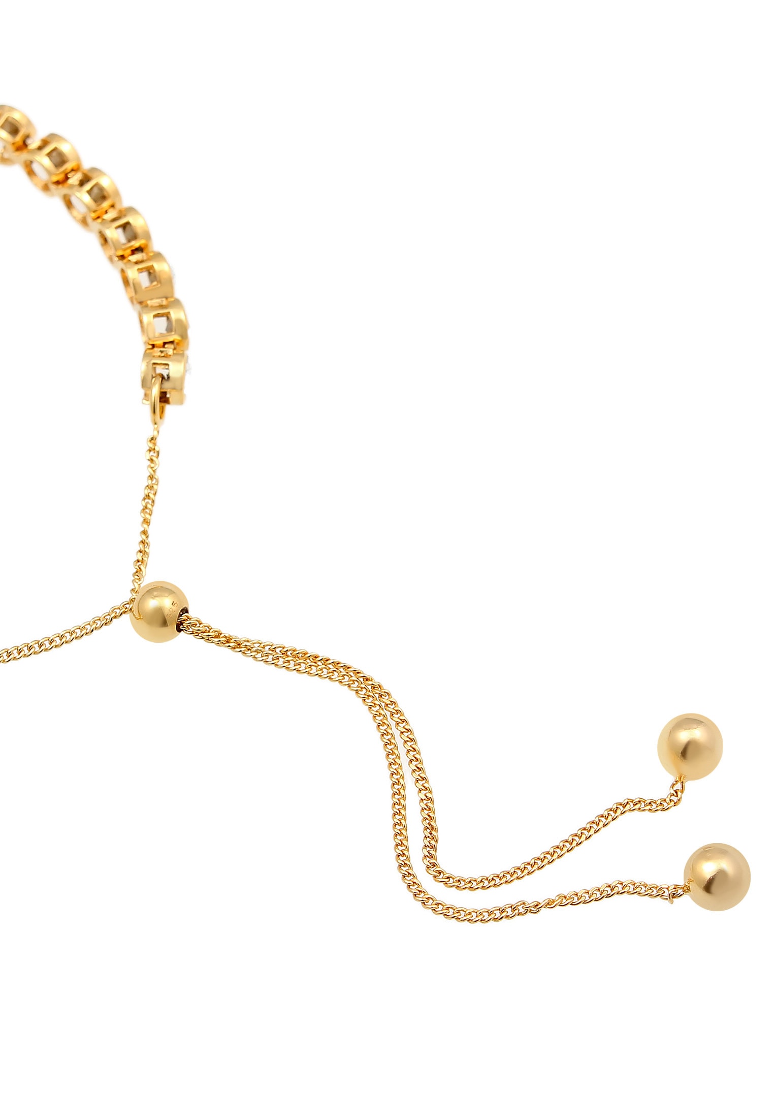 Elli Premium Armband »Tennisarmband mit Kristallen von Swarovski® 925 Silber«