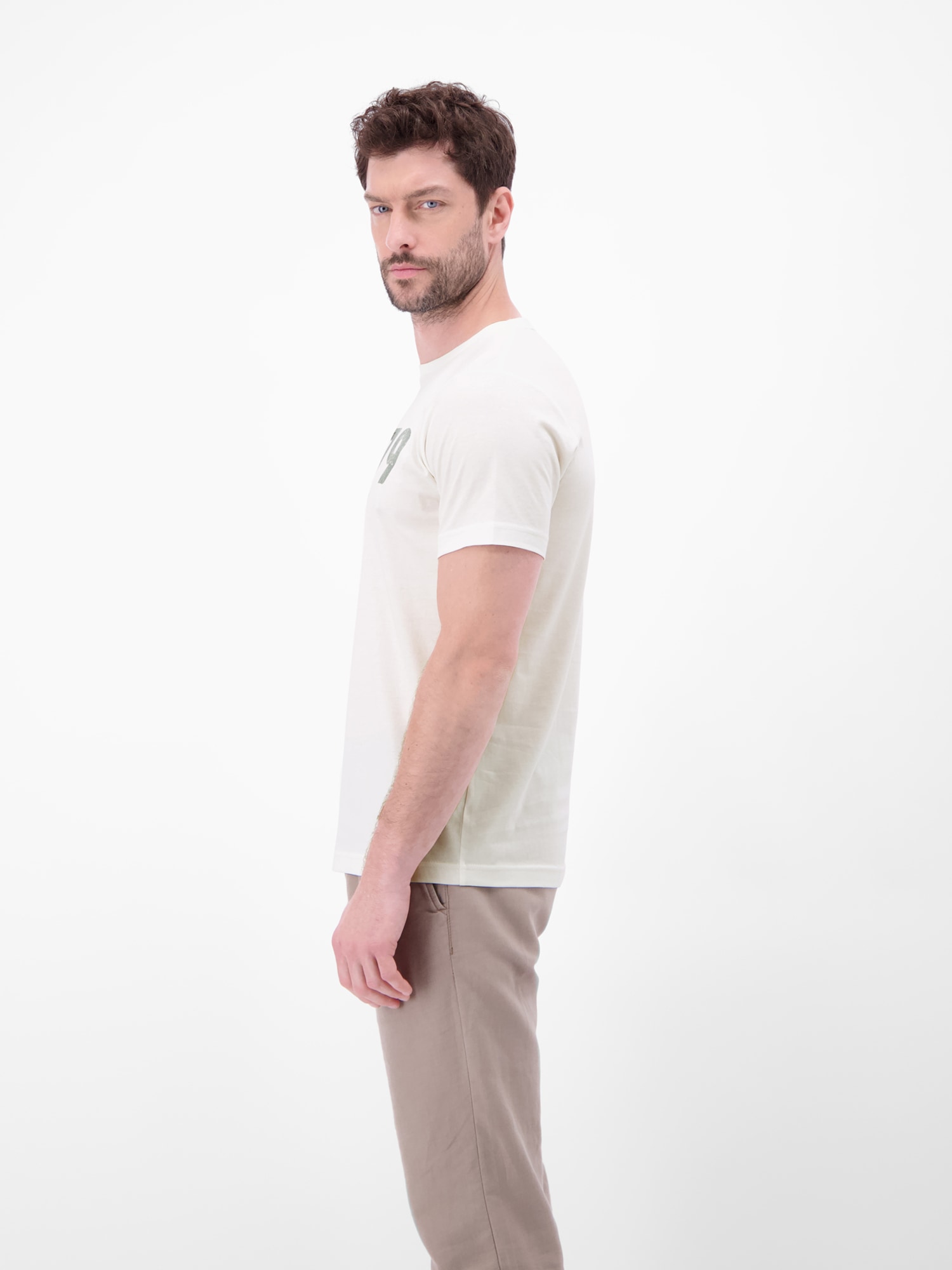 LERROS T-Shirt »T-Shirt aus Baumwolle mit Brustprint«