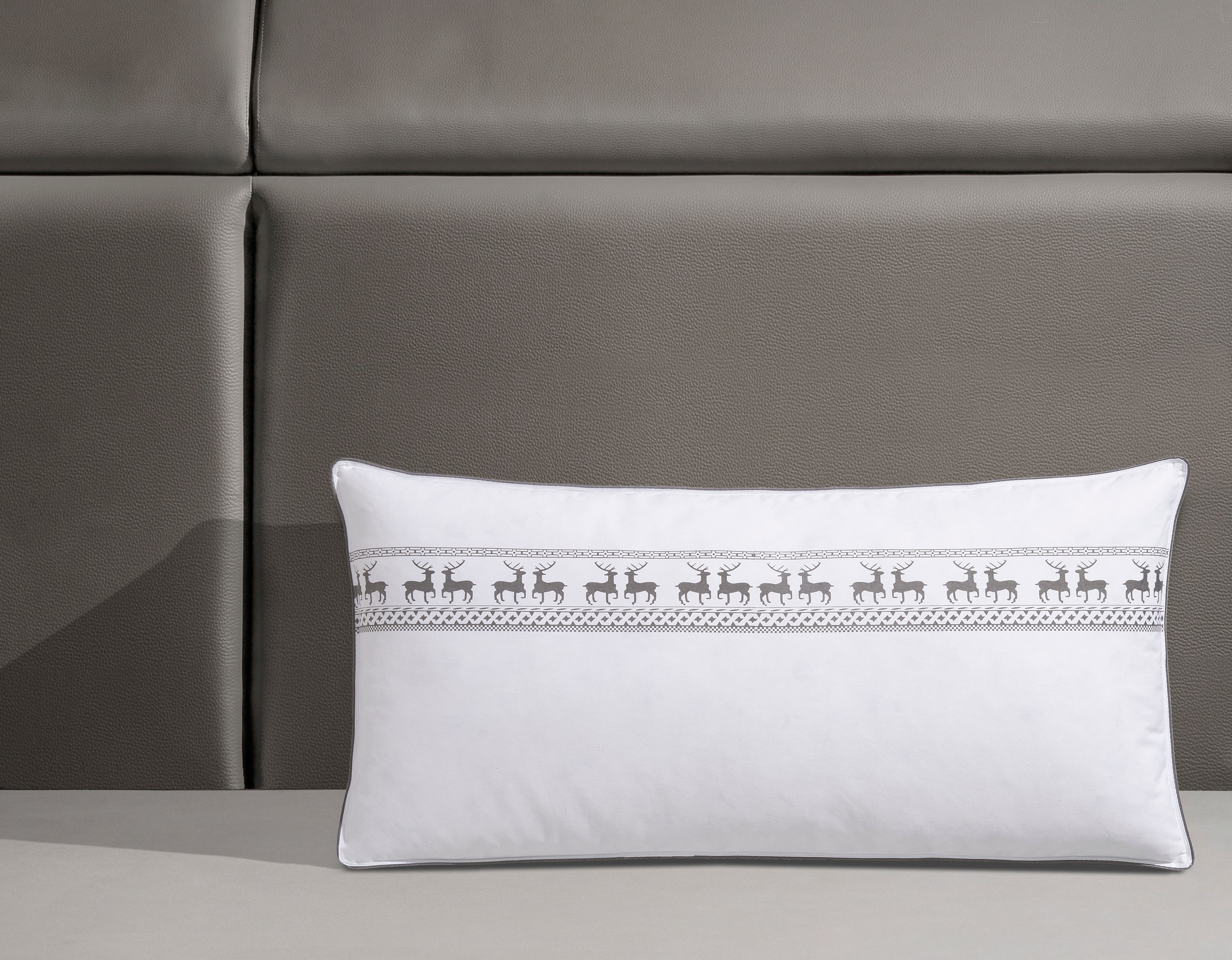 Älgdröm Federkissen "Finja Kopfkissen in 40x80 cm, 80x80 cm" Füllung: 90Fed günstig online kaufen