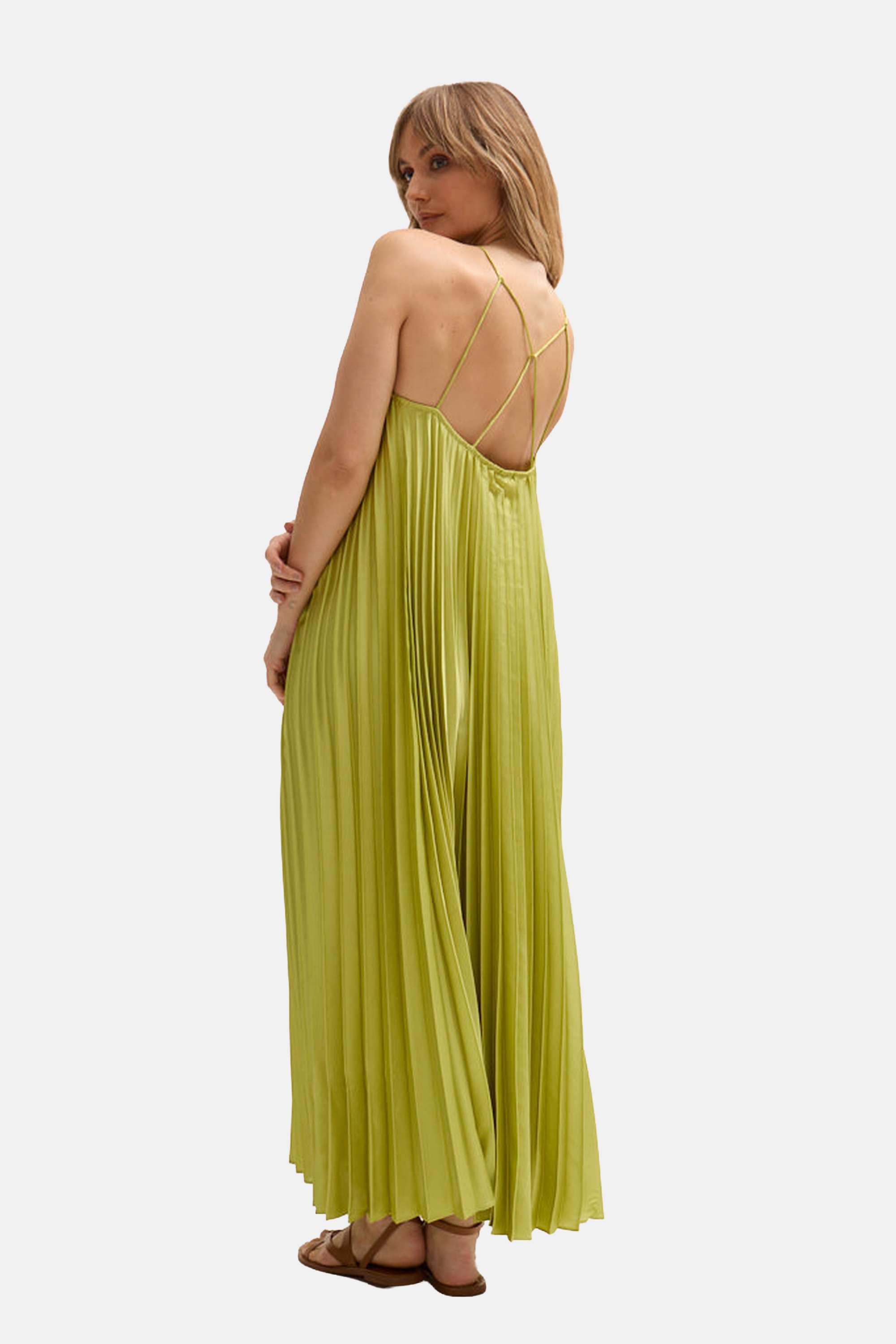 Lily and Lionel Midikleid »Philomena Halter Neck Pleated Maxi Dress Damen«