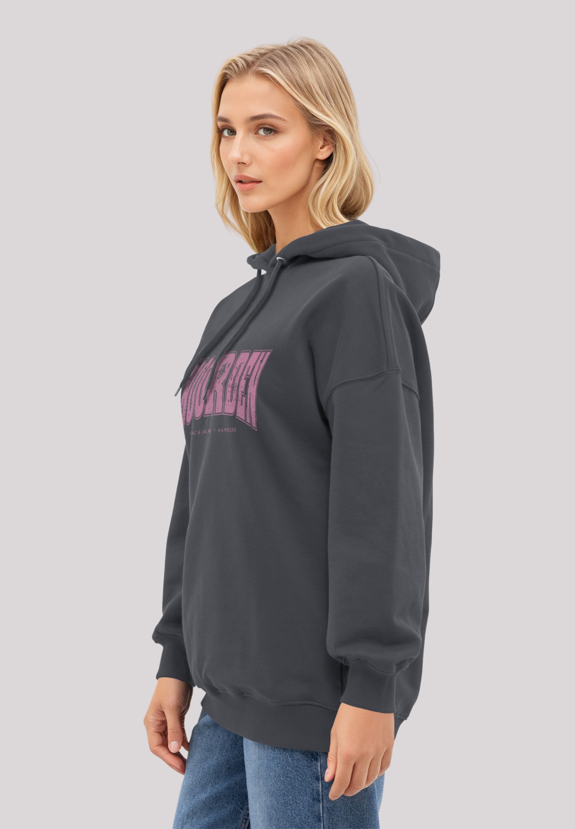 F4NT4STIC Kapuzenpullover »Oversized Shirt Knut & Jan Noorden Collegiate« Premium Qualität, Knut & Jan Hamburg