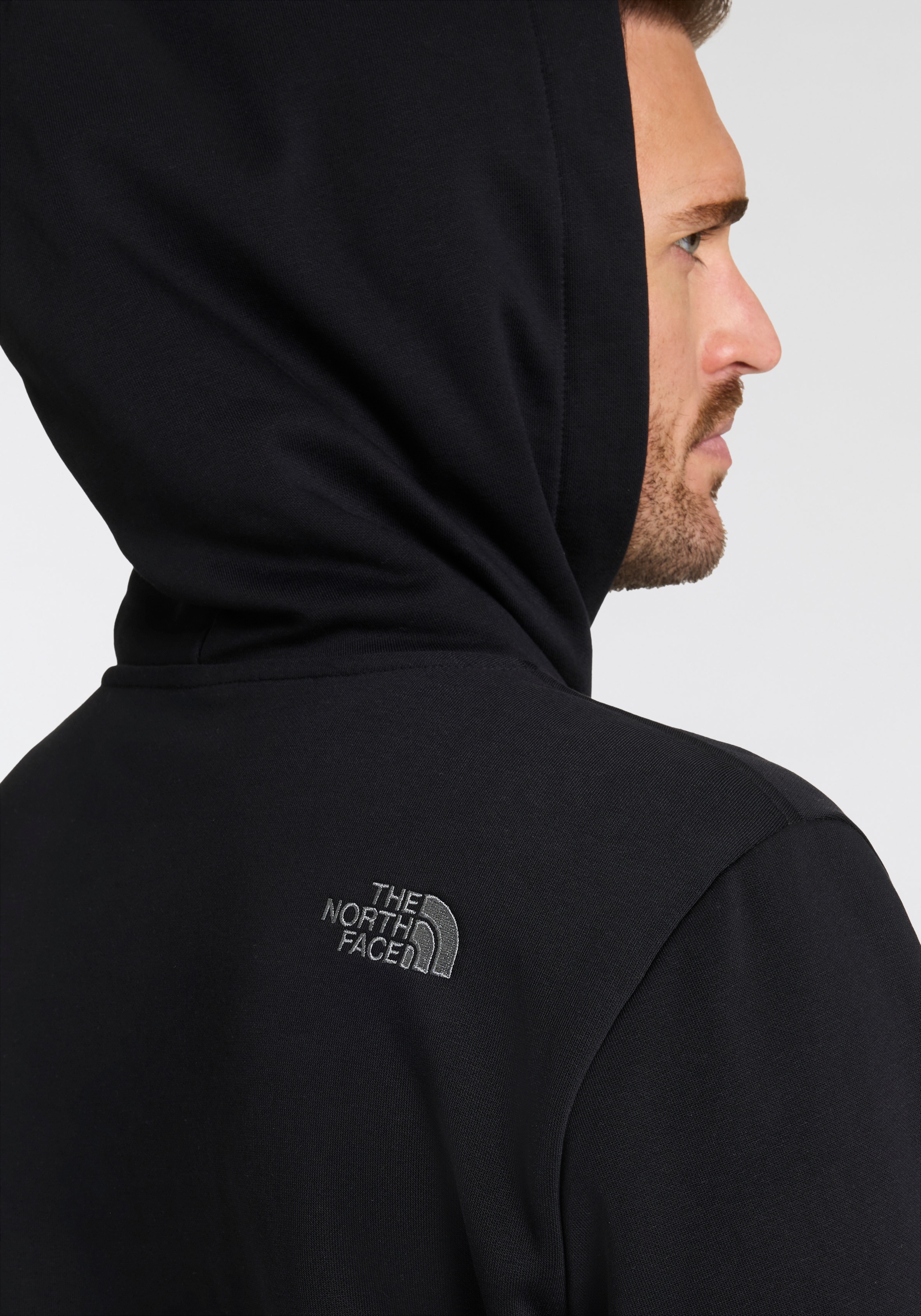 Thumbnail - The North Face "M DREW PEAK REGULAR HOODIE", mit Kängurutasche, mit regulierbarer Kapuze, sportlicher Stil