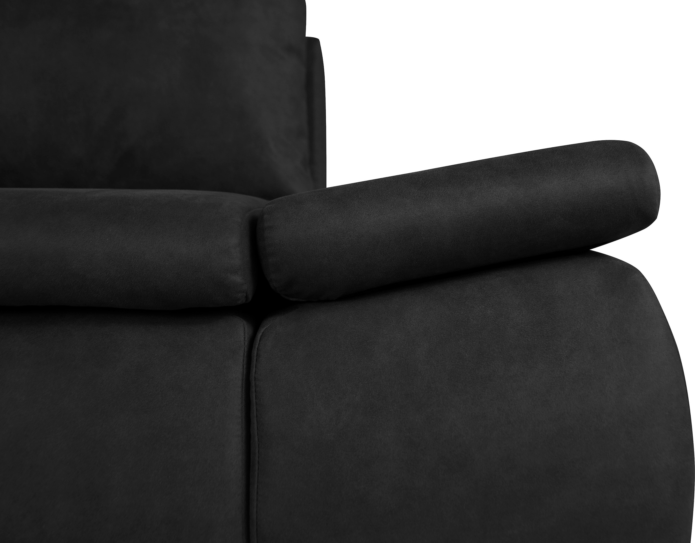 Home affaire Ecksofa »Acra L-Form« mit Bettfunktion und Bettkasten, in Mattenoptik