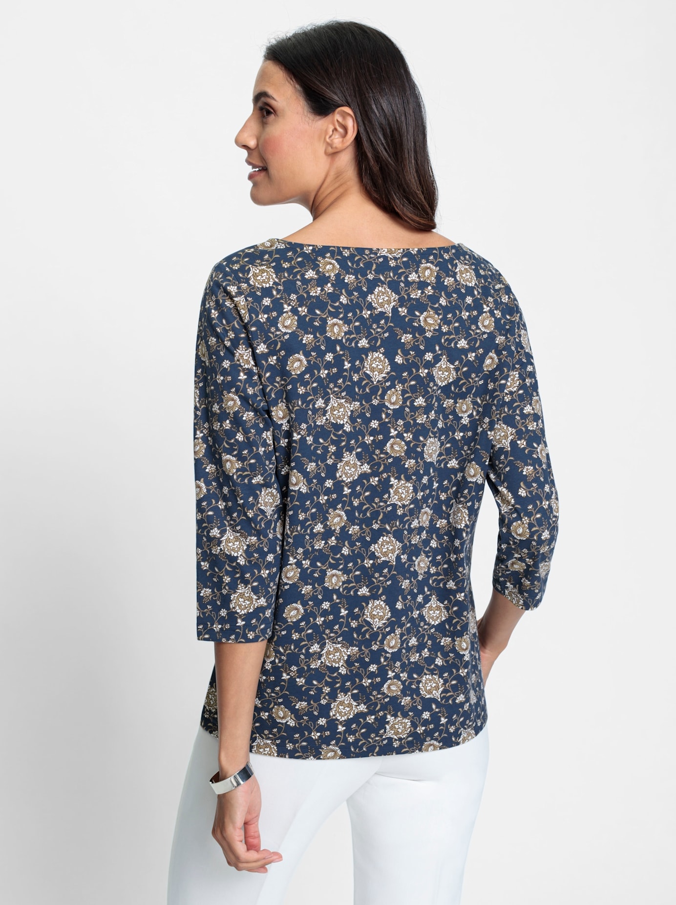 Inspirationen 3/4-Arm-Shirt »Shirt«, (1 tlg.)