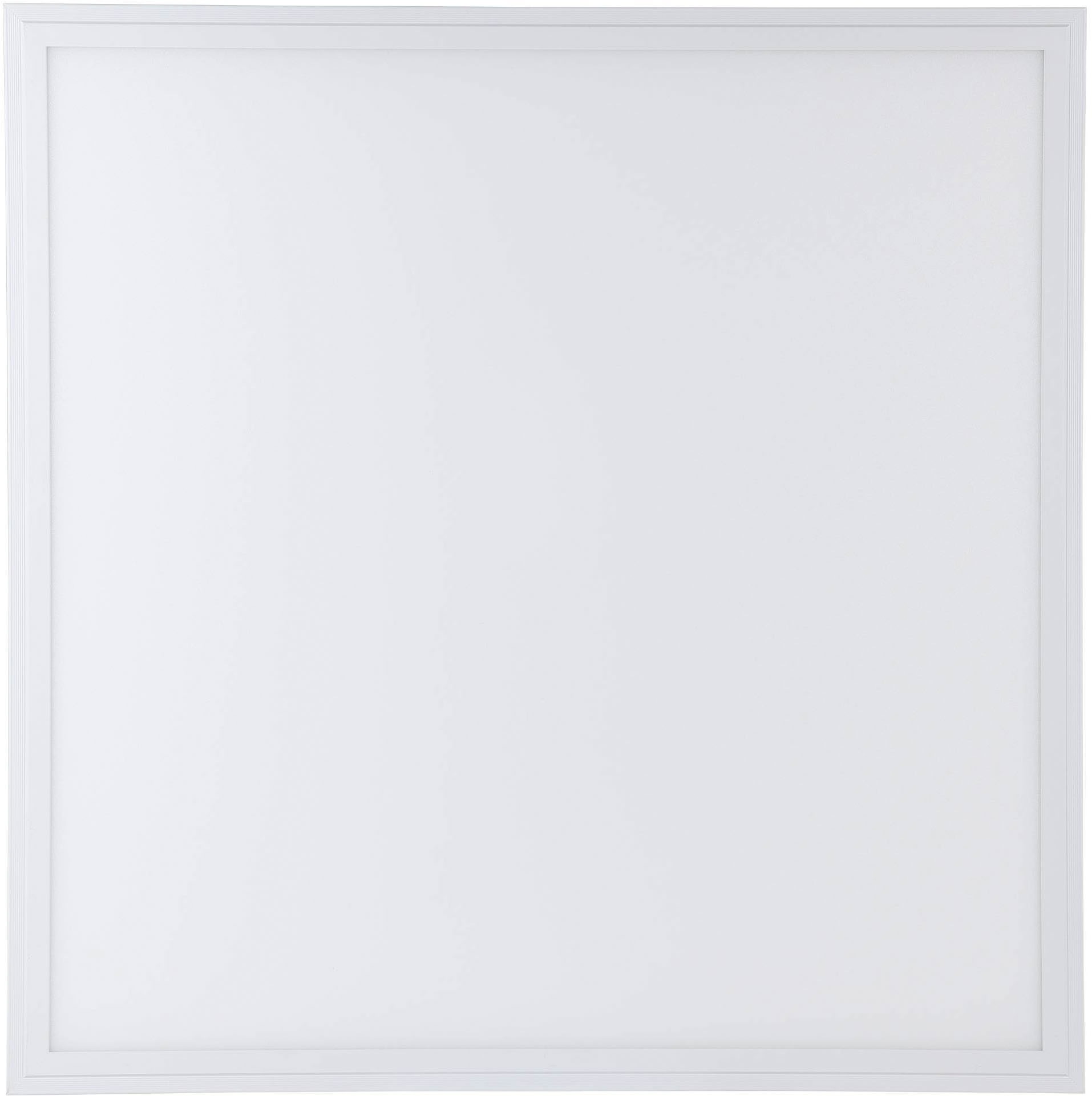 EGLO Rasterleuchte »Salobrena 1 Einbaulampe, Deckenlampe, Aluminium und Kunststoff, Lampe« LED-Modul 1 Stk. Neutralweiß Deckenlampe 62cm, Wohnzimmerlampe, LED Deckenleuchte, Bürolampe, Weiß