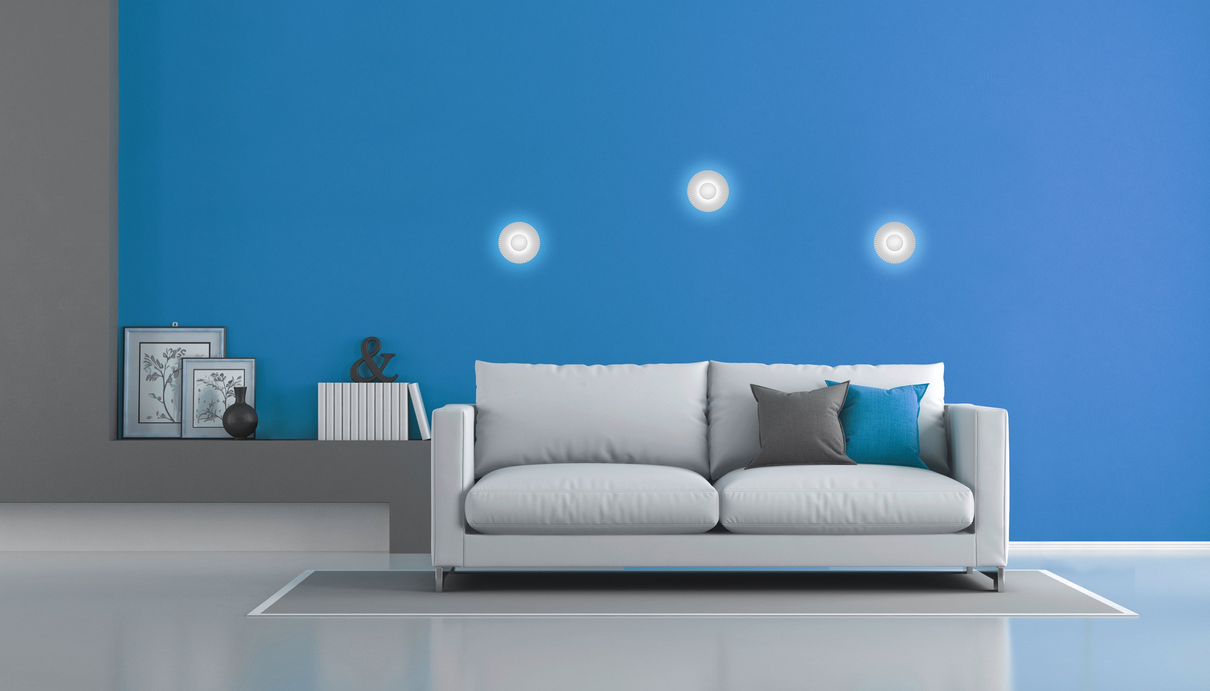 HELL höllisch gutes Licht LED Wandleuchte »SHELLY« LED-Modul 1 Stk. Warmweiß