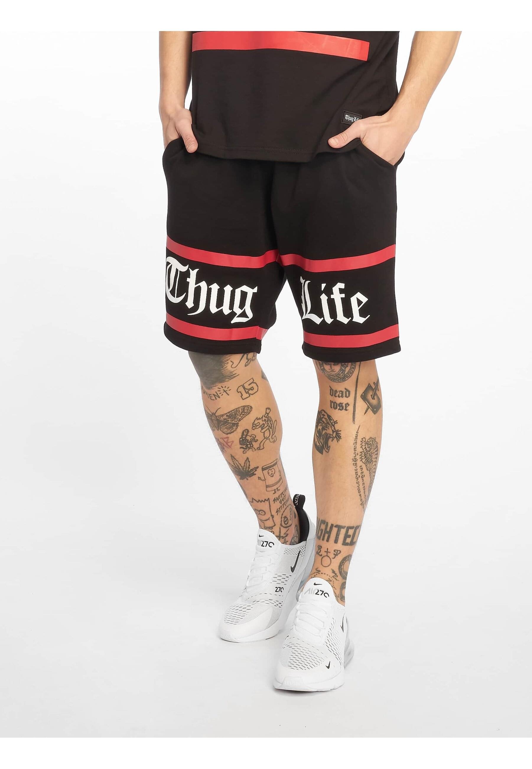 Thug Life Sweatshorts »Thug Life Herren Thug Life Brick Sweat Short«, (1 tlg.)