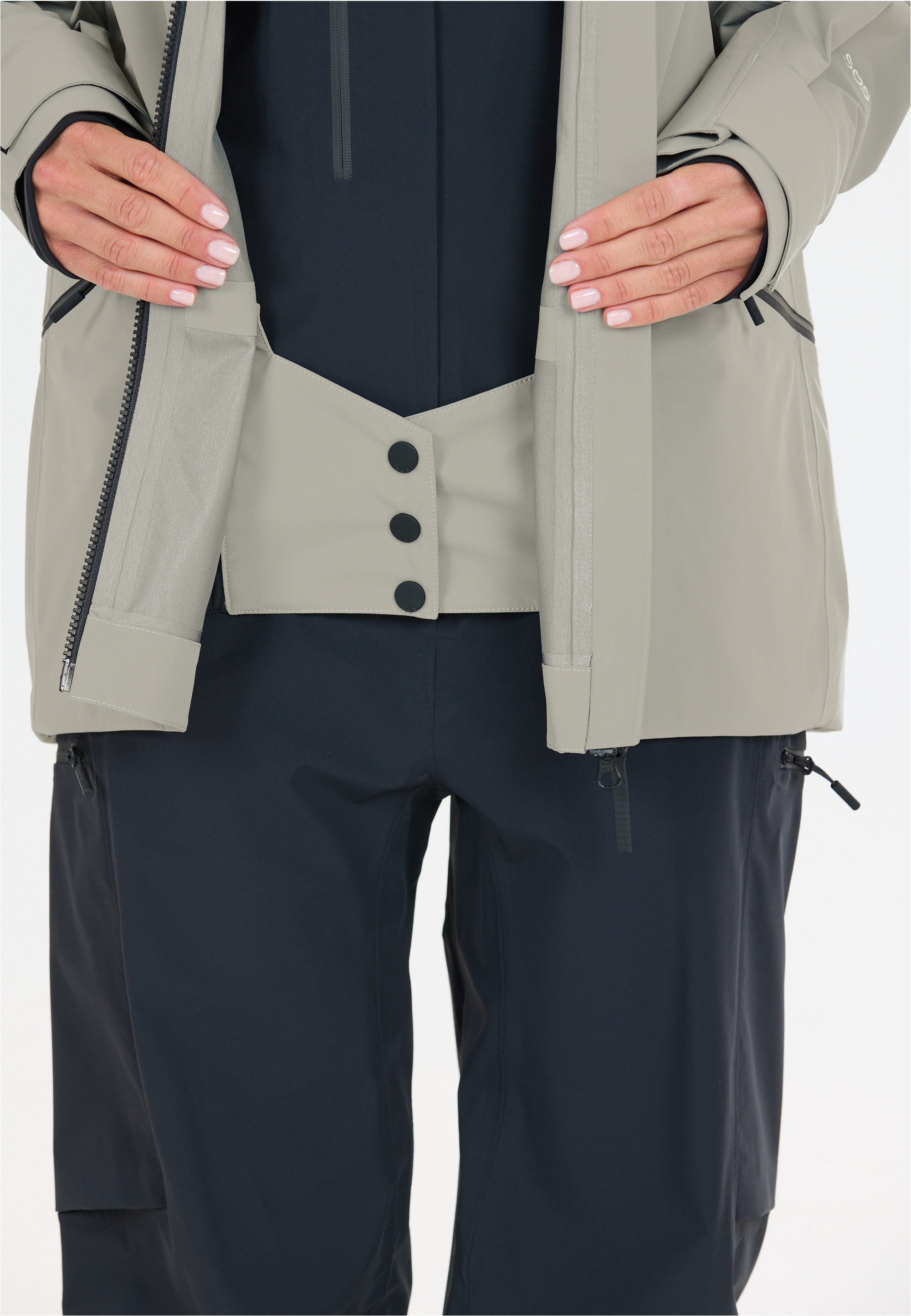 SOS Skijacke »Kula« mit wasserdichter Membran