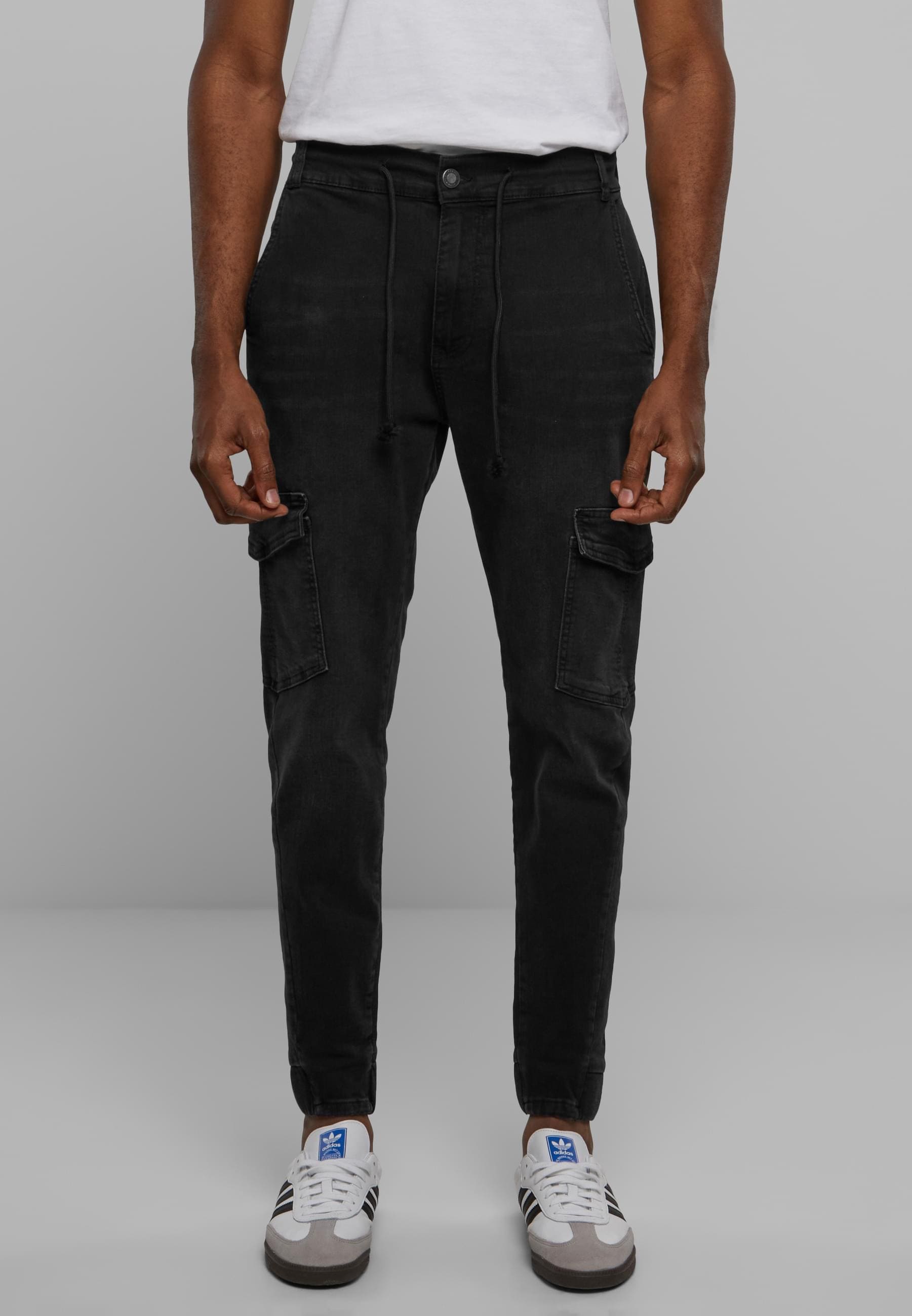 2Y Studios Cargohose »2Y Studios Herren 2Y Basic Cargo Antifit Denim«, (1 tlg.)