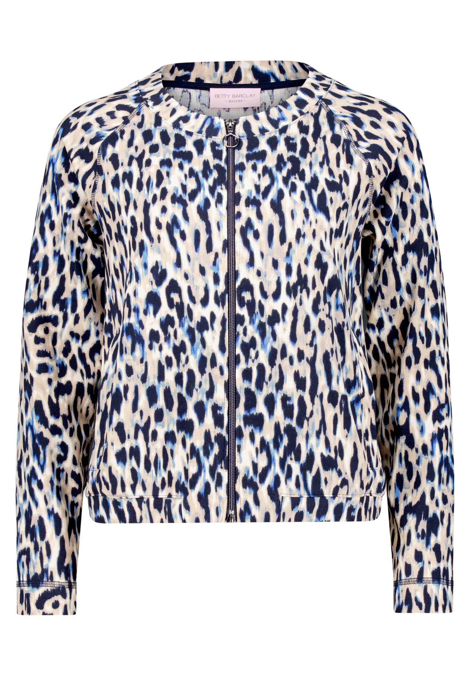 Betty Barclay Sweatjacke »Damen mit Rippenstruktur«