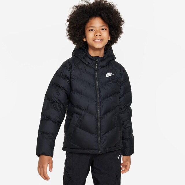 Nike Sportswear Steppjacke »K NSW SYN FL HD JCKT - für Kinder« | BAUR