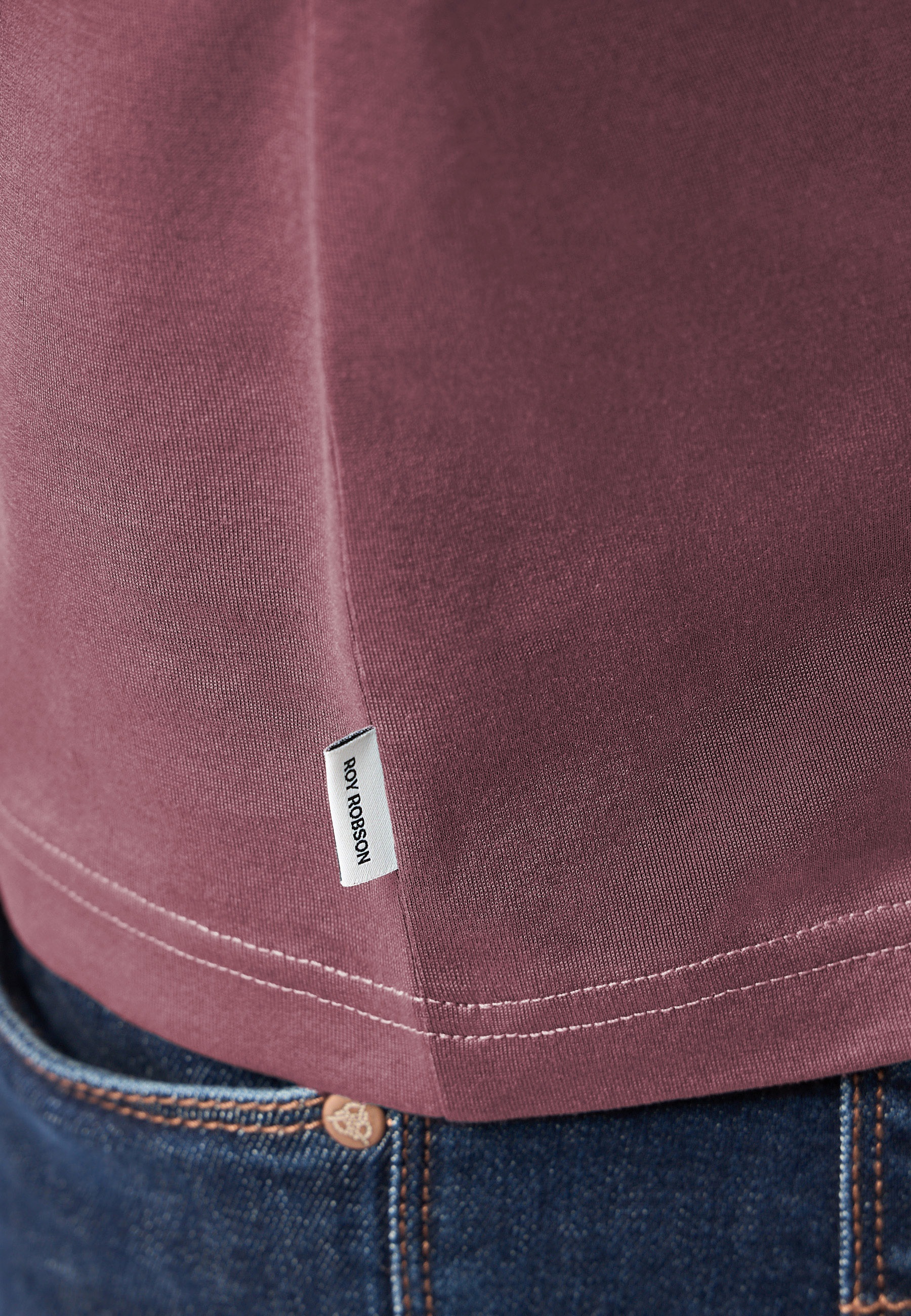 Roy Robson Rundhalsshirt »Basic Shirt«
