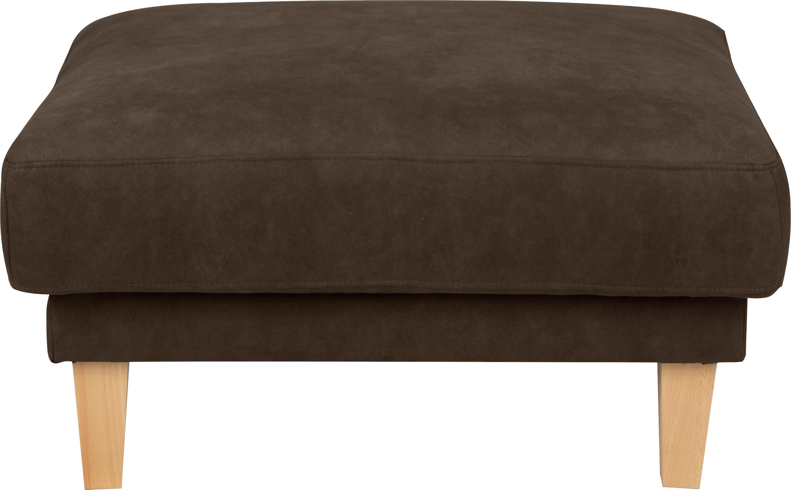 Thumbnail - Home affaire Polsterhocker "TRIPLO passend zur Serie, Maße B/T/H: 82/72/46 cm" mit Wellenunterfederung, in hochwertiger ...