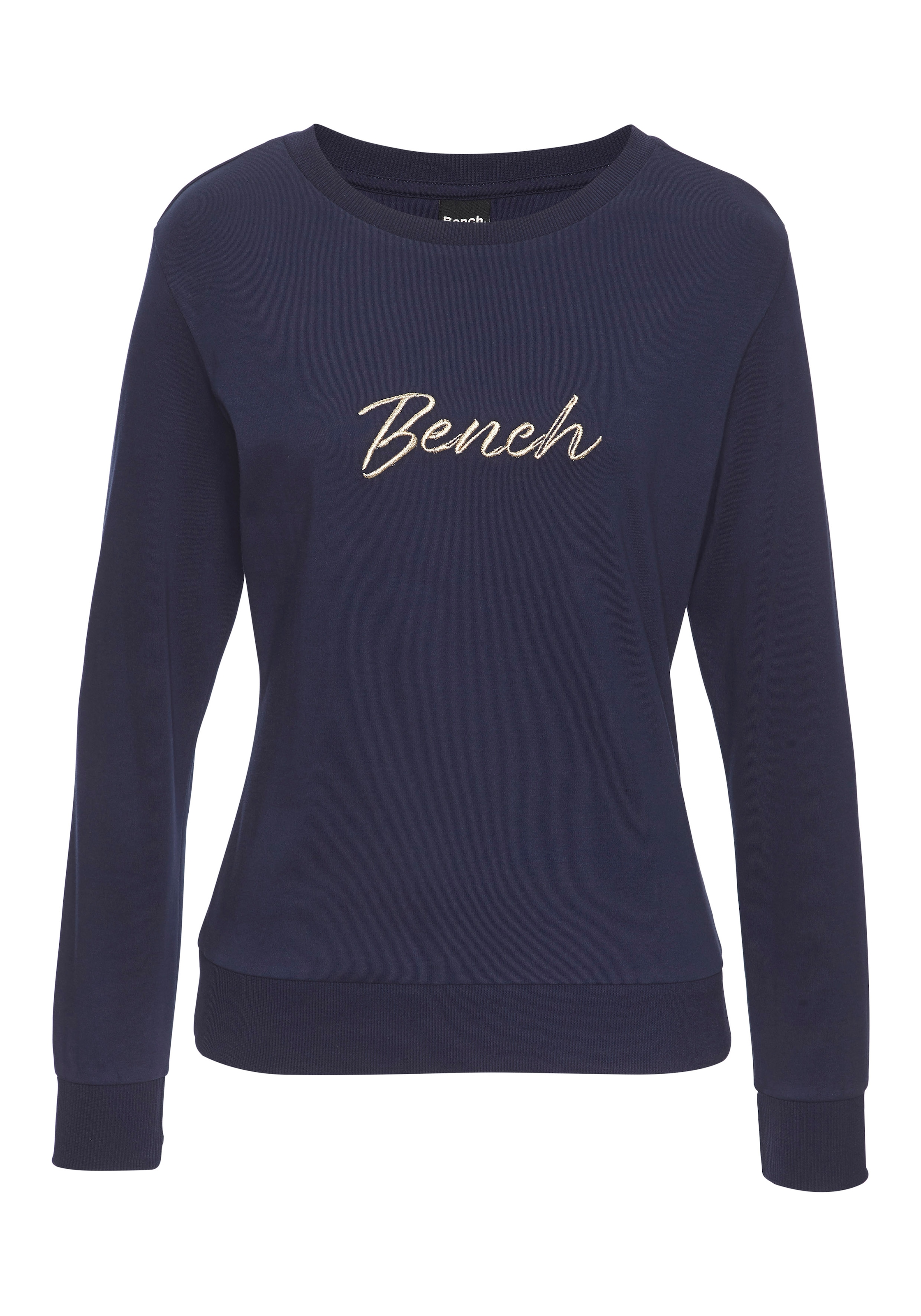 Bench. Loungewear Sweatshirt, mit Logostickerei, Loungewear günstig online kaufen