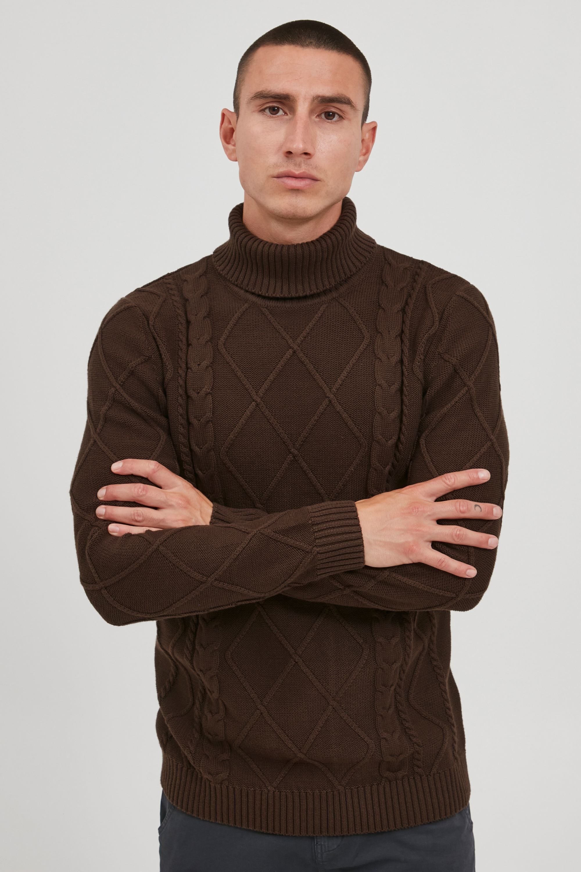 !Solid Strickfleece-Pullover »Strickpullover SDTerence«