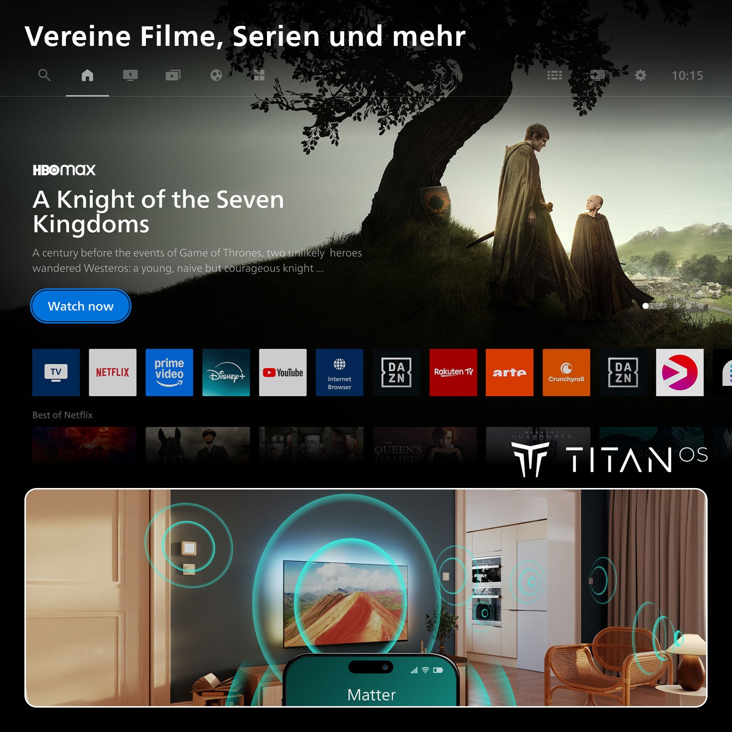 Philips OLED-Fernseher »42OLED811/12« 106 cm/42 ″ Smart-TV