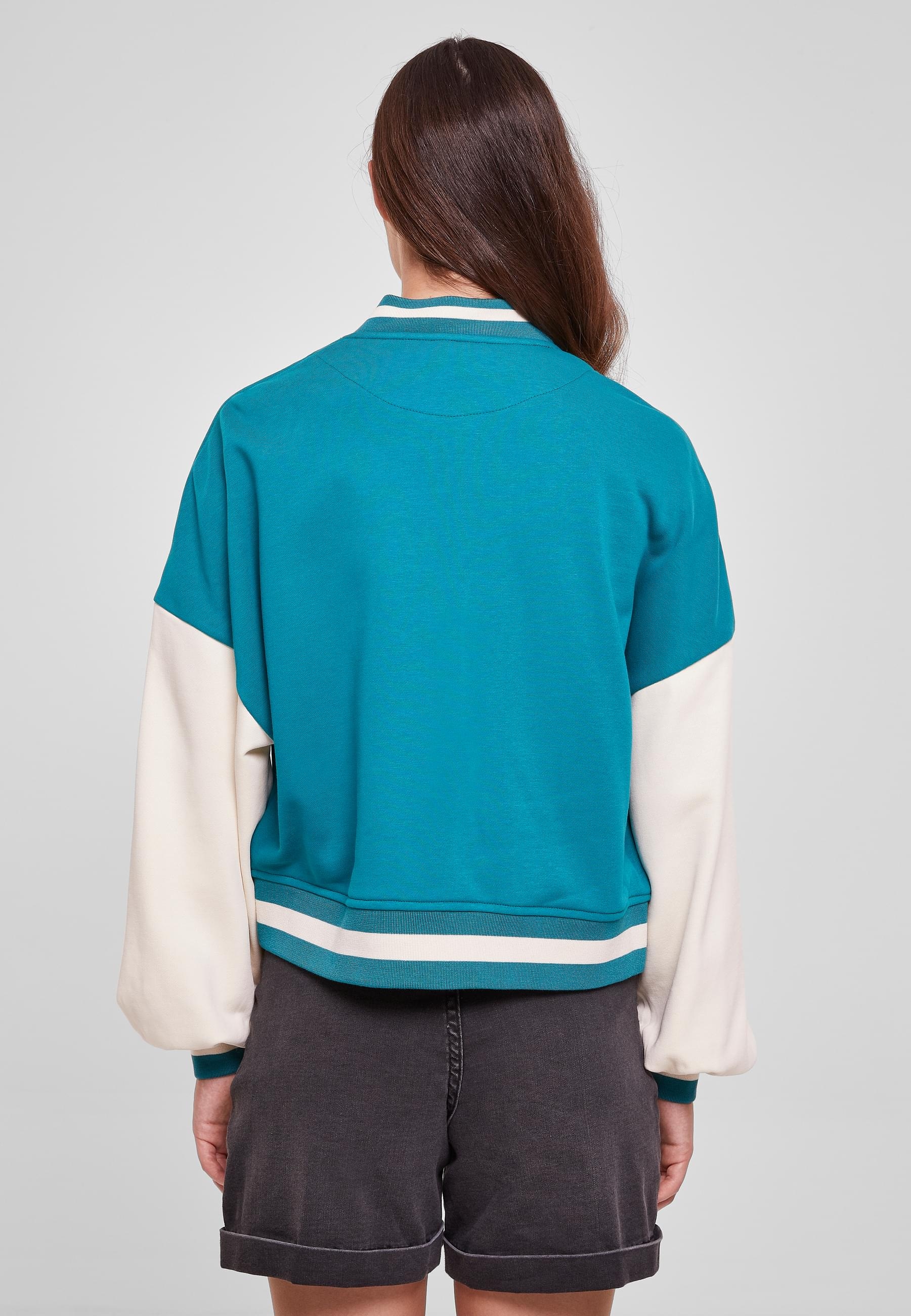 URBAN CLASSICS Collegejacke »Urban Classics Damen«, (1 St.), ohne Kapuze
